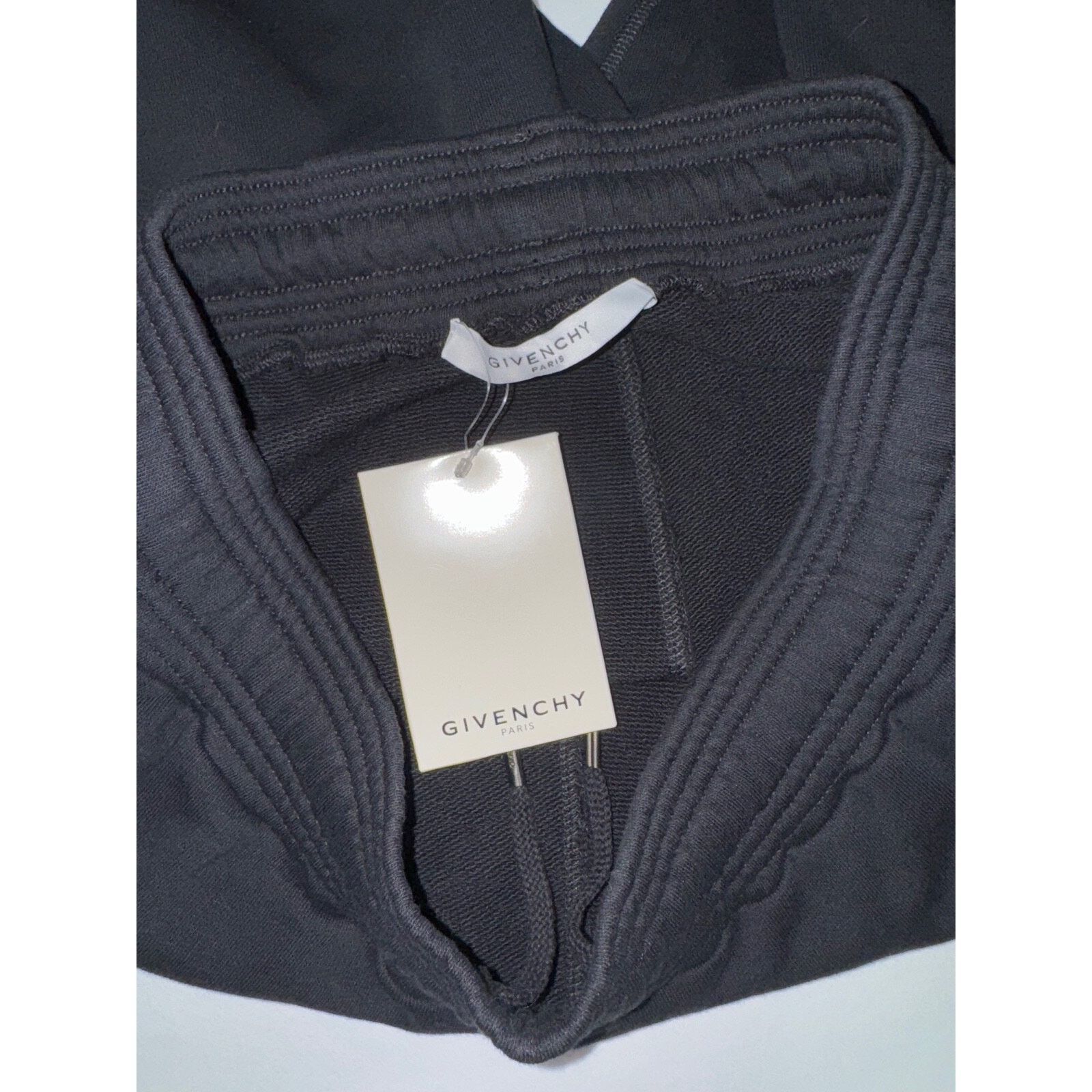 Givenchy Givenchy Paris Black White Stripe Side Logo Cotton Sweat Size US 32 / EU 48 - 6 Thumbnail