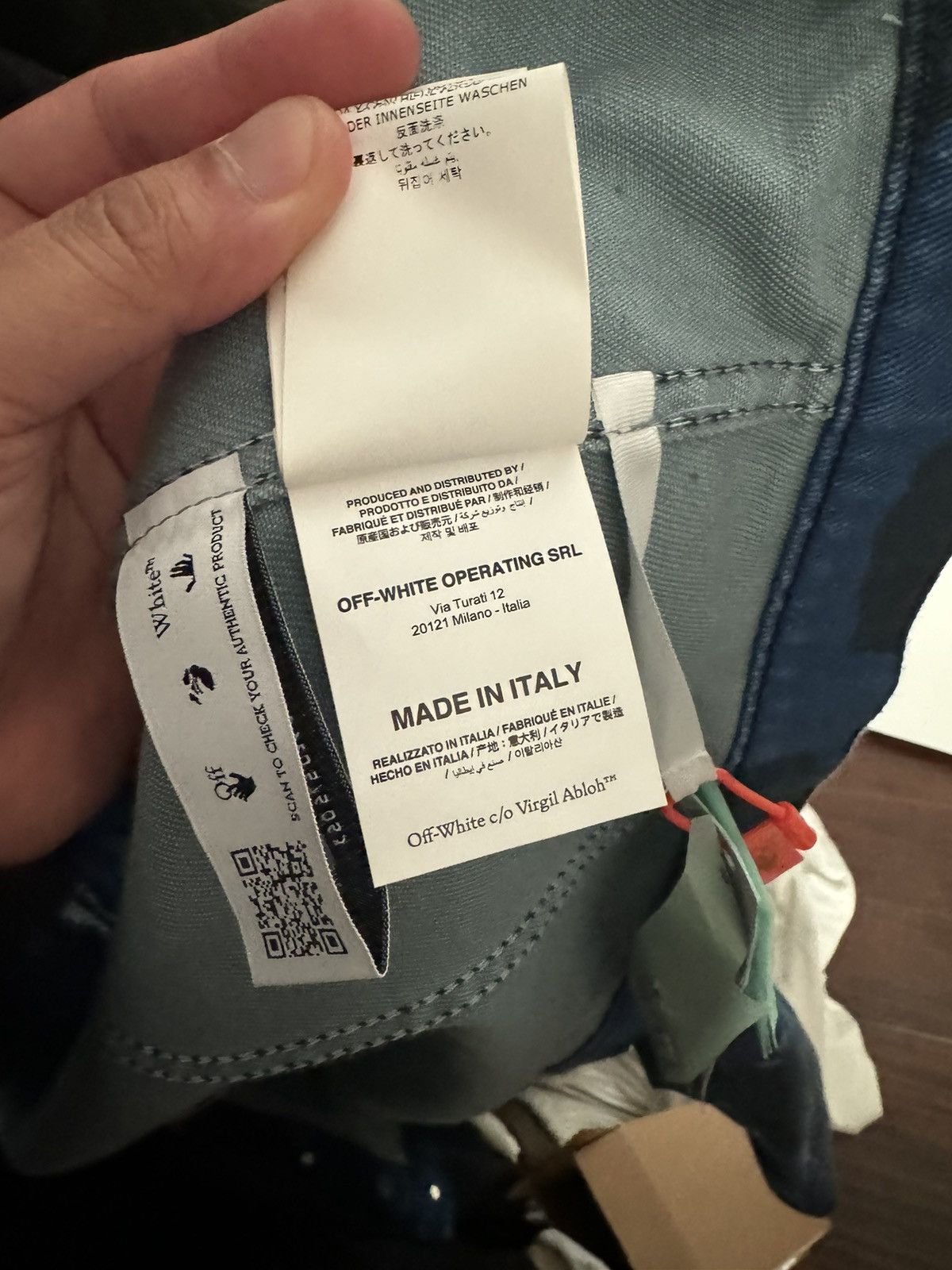 Off-White Off-White Camo Skate Denim Jacket Size US M / EU 48-50 / 2 - 11 Thumbnail