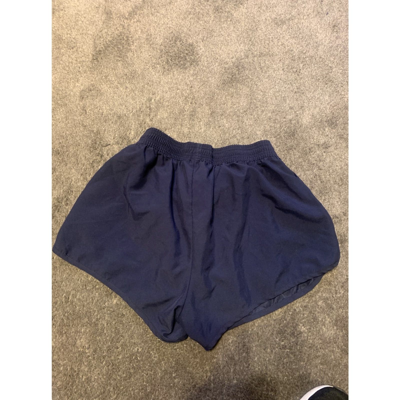Tommy Hilfiger Tommy Hilfiger Running Shorts Blue Large Women L Activewear Nylon Polyester Sweat Shortings? Size 36" / US 14 / IT 50 - 4 Thumbnail