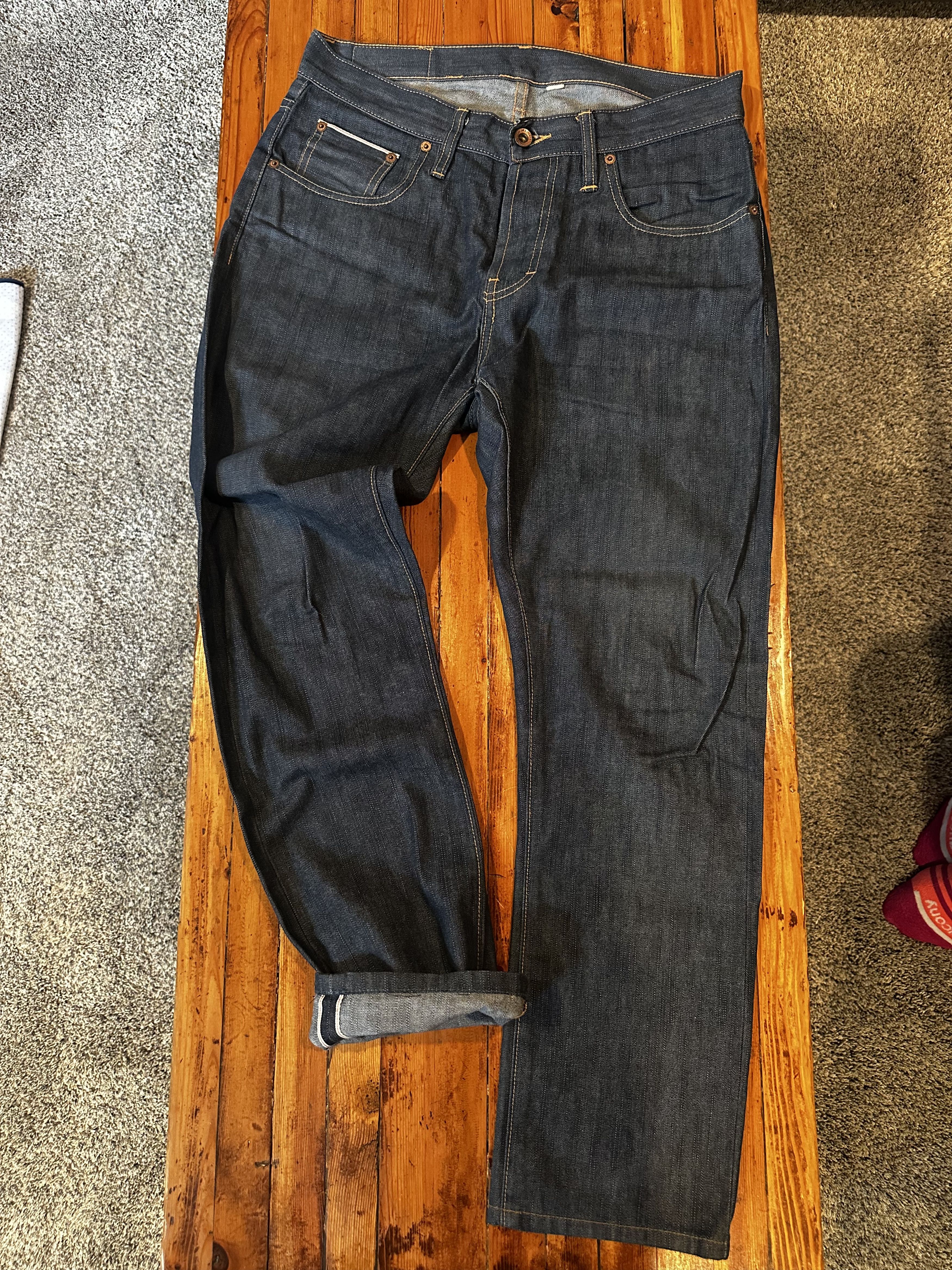 Slim Jean in Lightweight Japanese Selvage