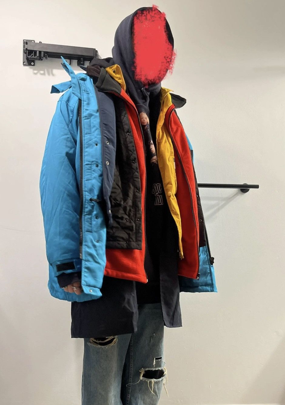 Balenciaga Outer shell FW18 Balenciaga 7-Layer Parka Jacket