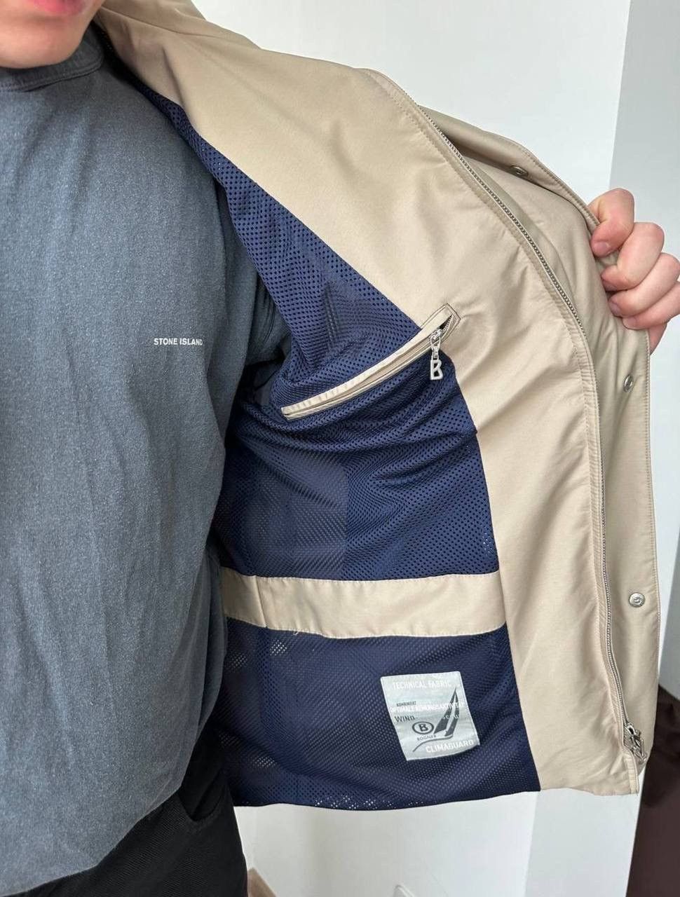 Bogner Vintage Bogner Beige Light Climaguard Coats Jacket Size US L / EU 52-54 / 3 - 3 Thumbnail