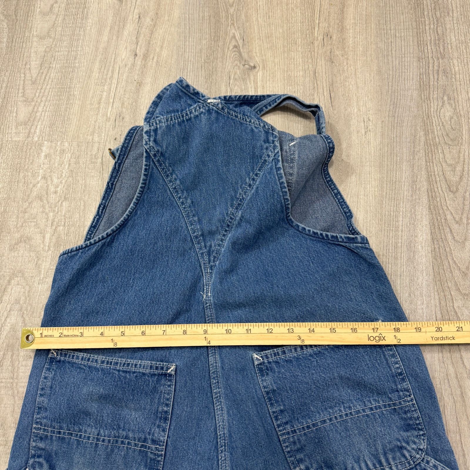 Carhartt Vintage Carhartt Overalls Men's 34 Blue 27" Inseam Denim Size US 34 / EU 50 - 10 Thumbnail