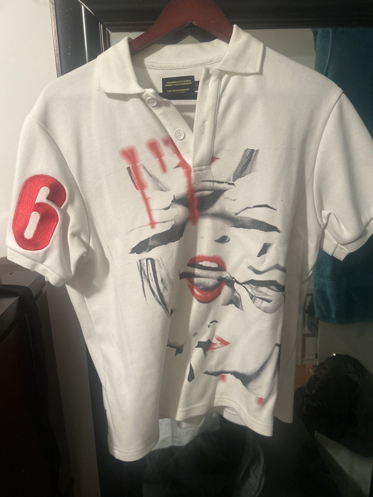 Droland Miller Drolandmiler v5 collection “RED KILLS POLO” Size US S / EU 44-46 / 1 - 1 Thumbnail