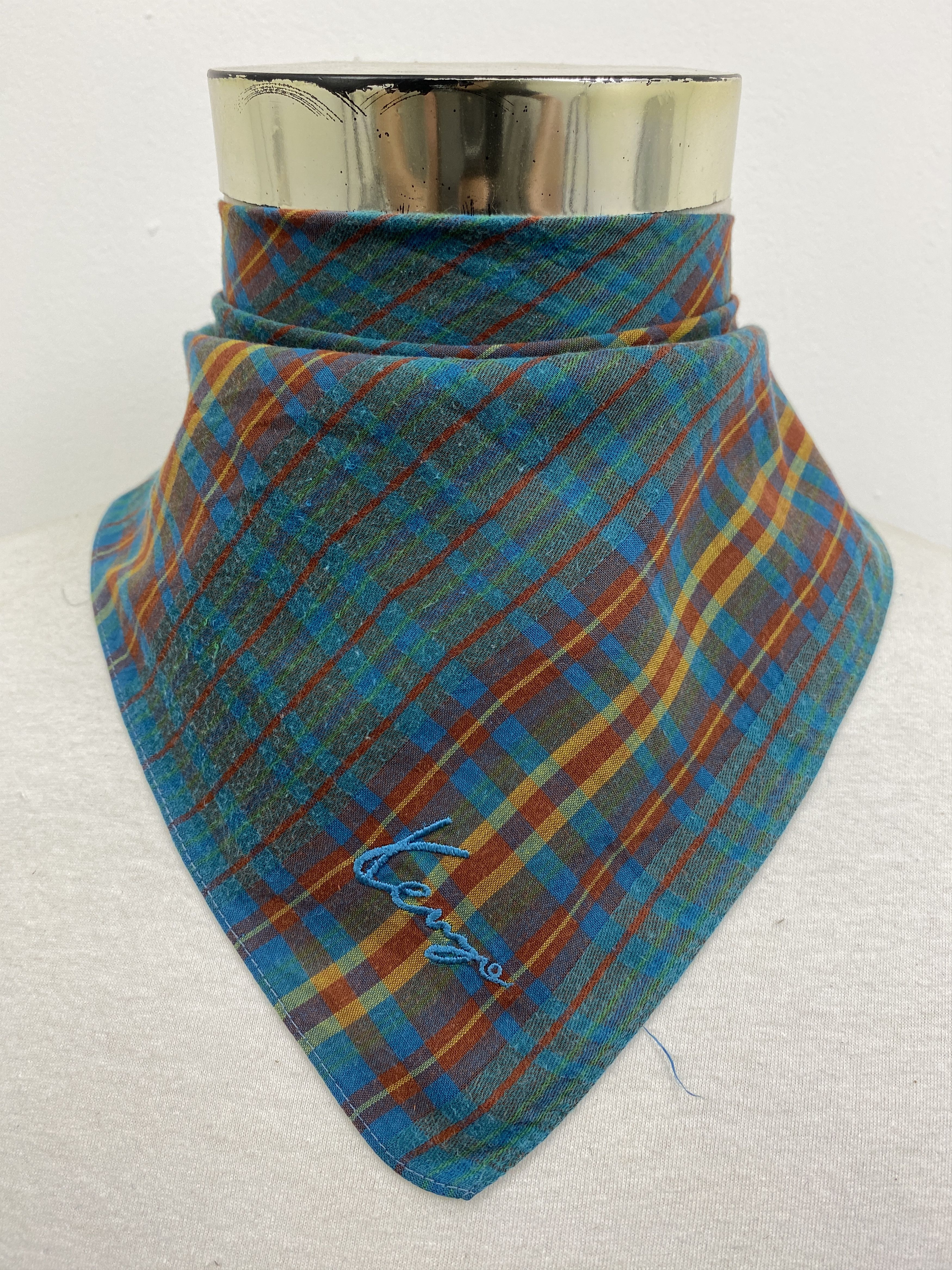 Kenzo Vintage Kenzo Handkerchief / Neckerchief HKC0632 Size ONE SIZE - 1 Preview