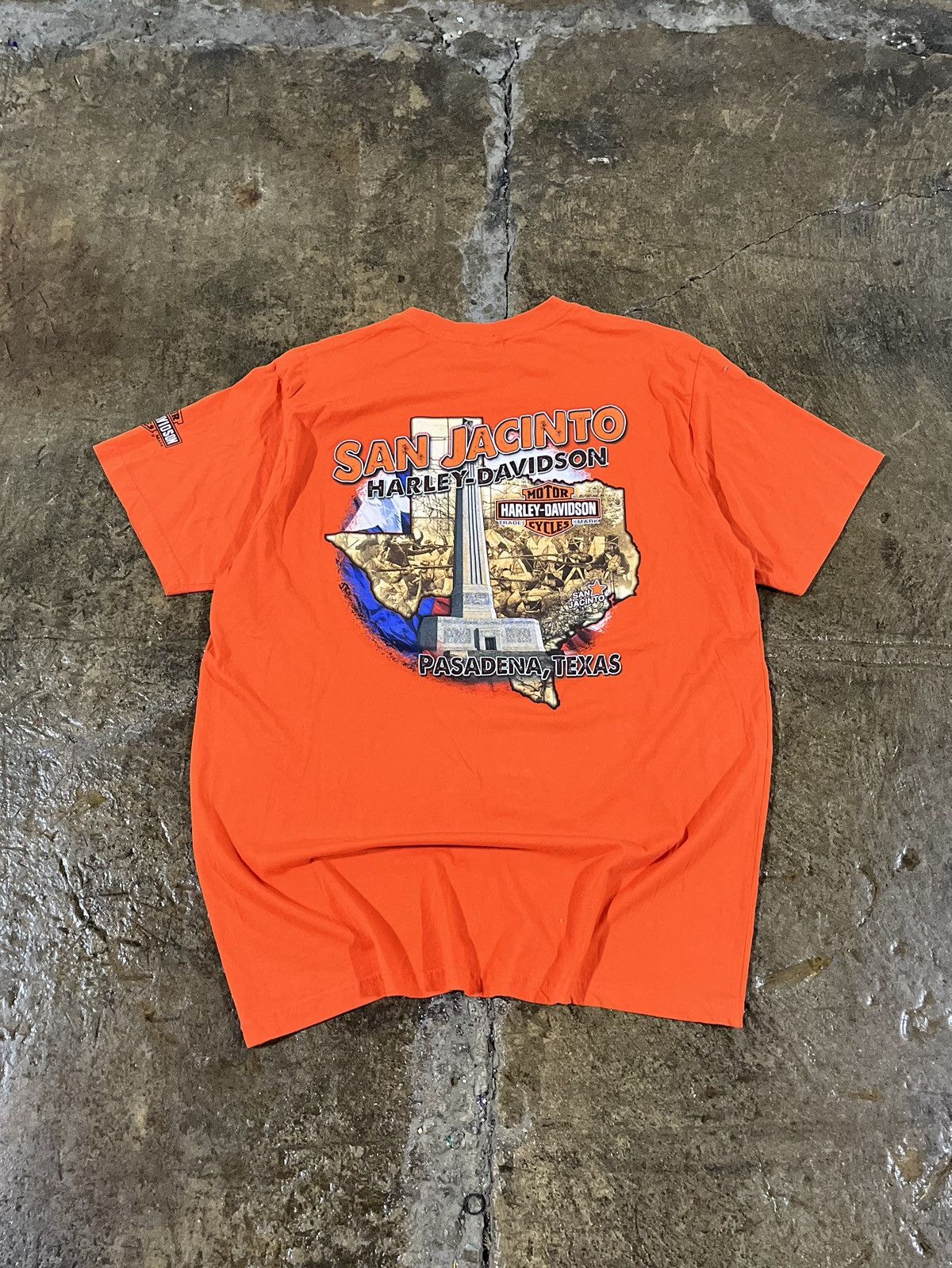 Harley Davidson × Vintage Crazy Vintage Y2K Harley Davidson Skull Biker Grunge Tee Size US L / EU 52-54 / 3 - 2 Thumbnail