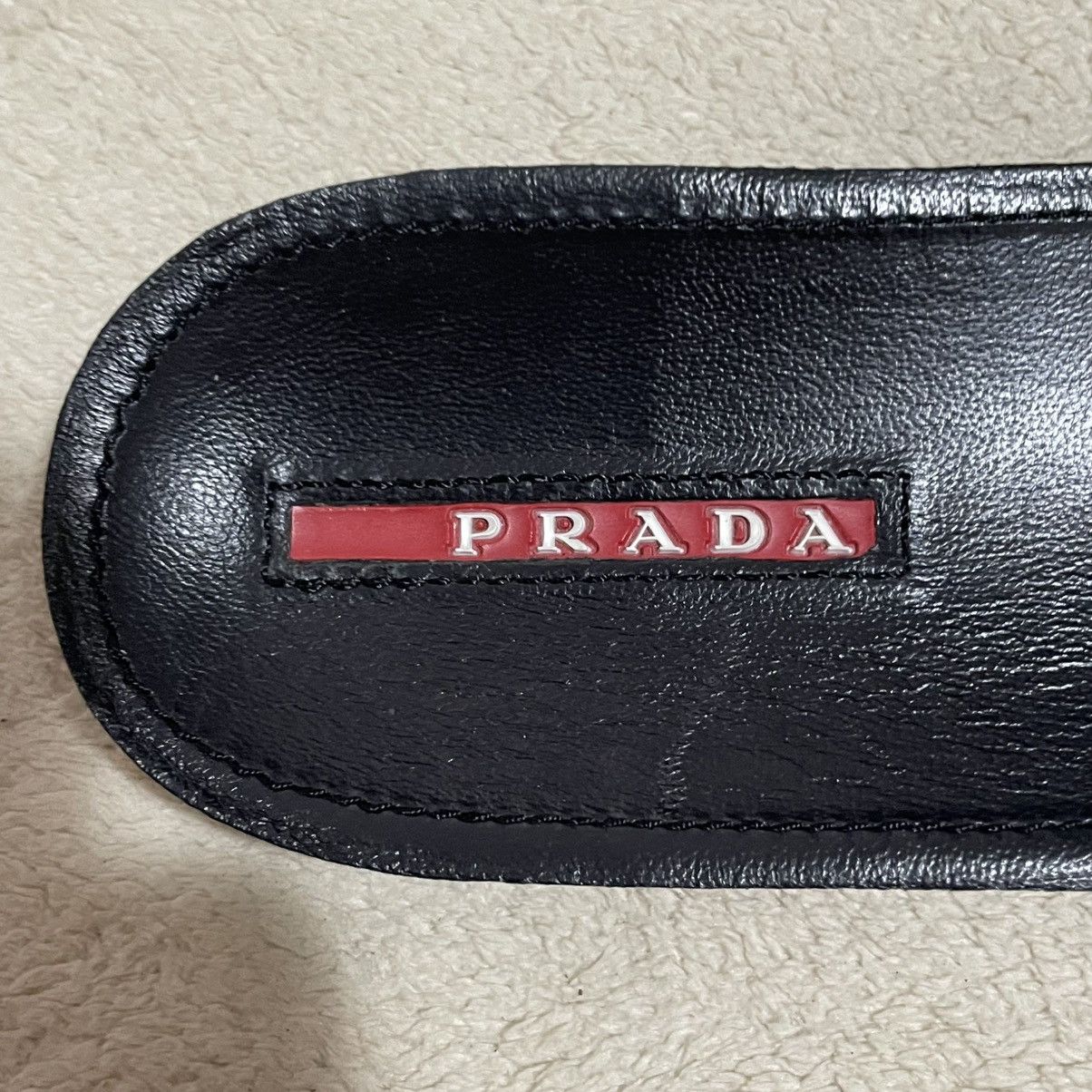Prada Prada Vintage Leather Sneakers rap archive streetwear swag Size US 4.5 / IT 34.5 - 9 Thumbnail