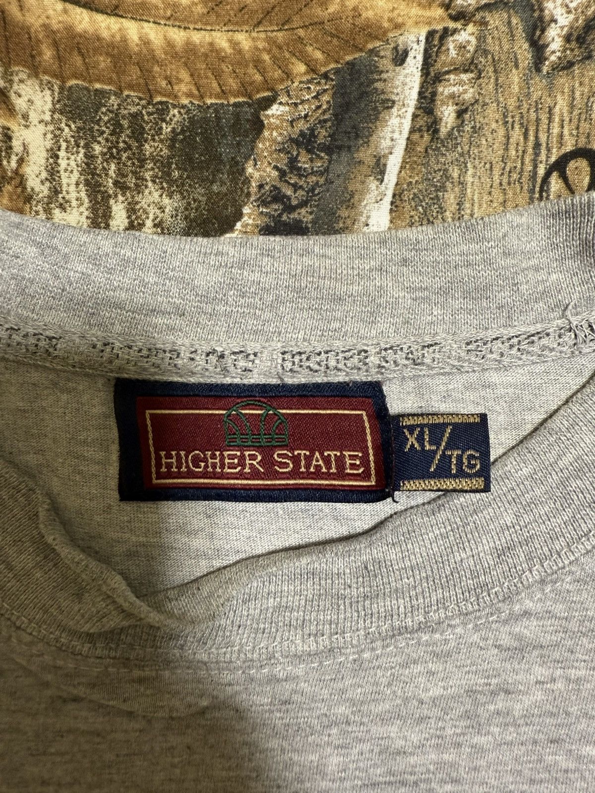 Vintage ***FINAL DROP***RARE 90s HIGHER STATE OG LOGO SHIRT XL Size US XL / EU 56 / 4 - 4 Thumbnail