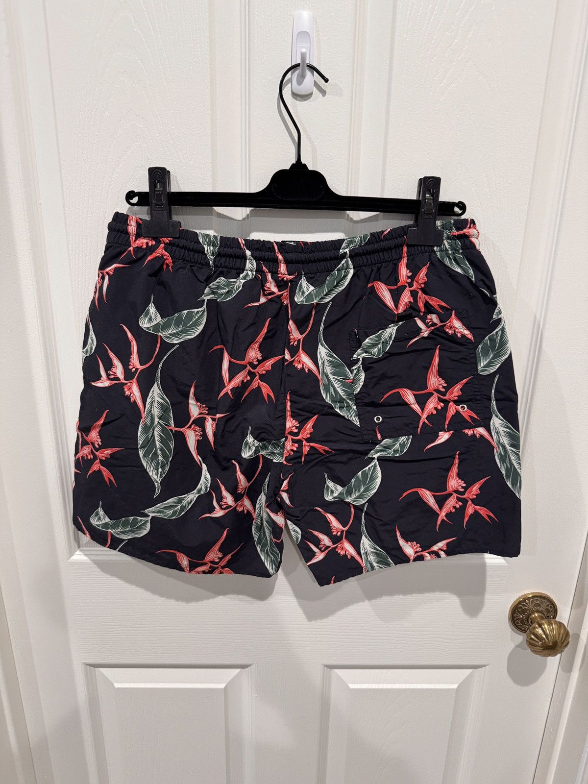 Sandro Sandro Mens Floral Blue Swim Trunks Size XXL (fits 32-36) Size US 34 / EU 50 - 7 Thumbnail