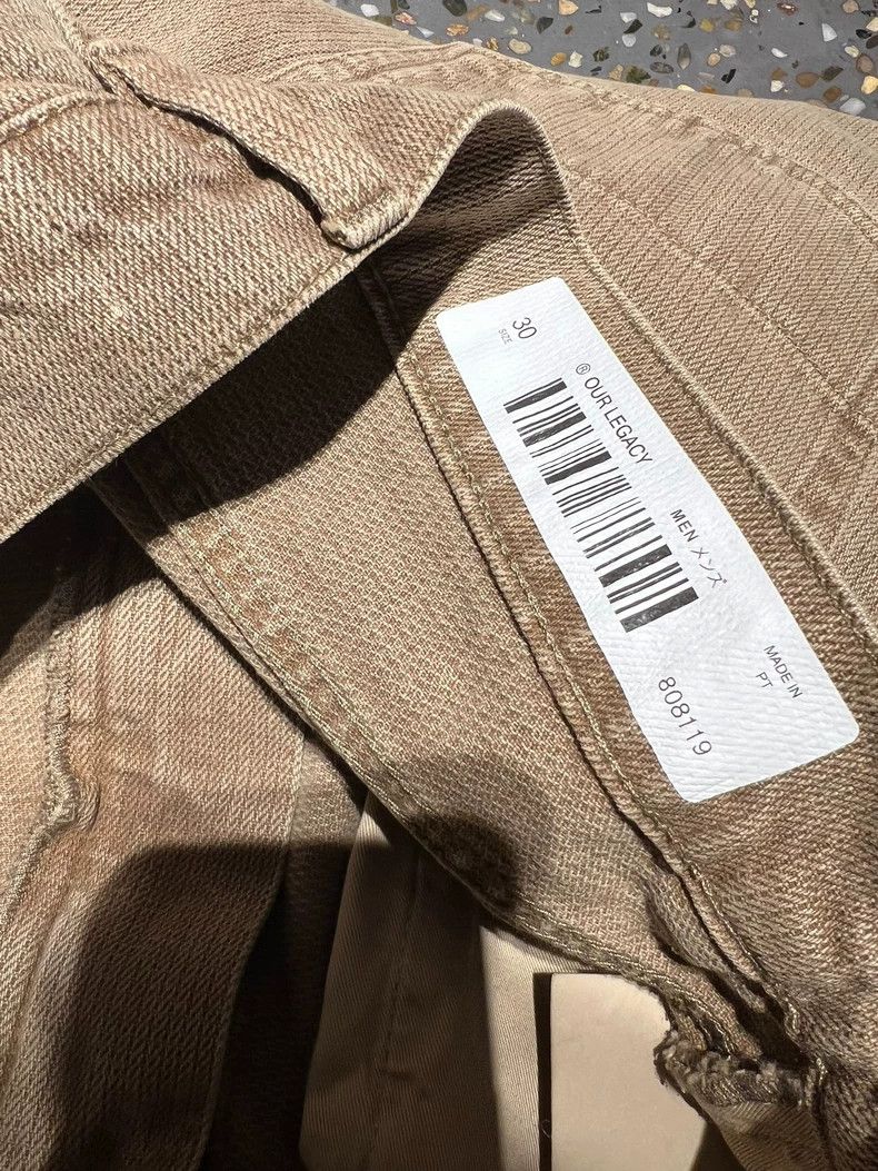 Our Legacy Our Legacy Khaki Straight Leg Jeans- DMC Size US 30 / EU 46 - 1 Thumbnail