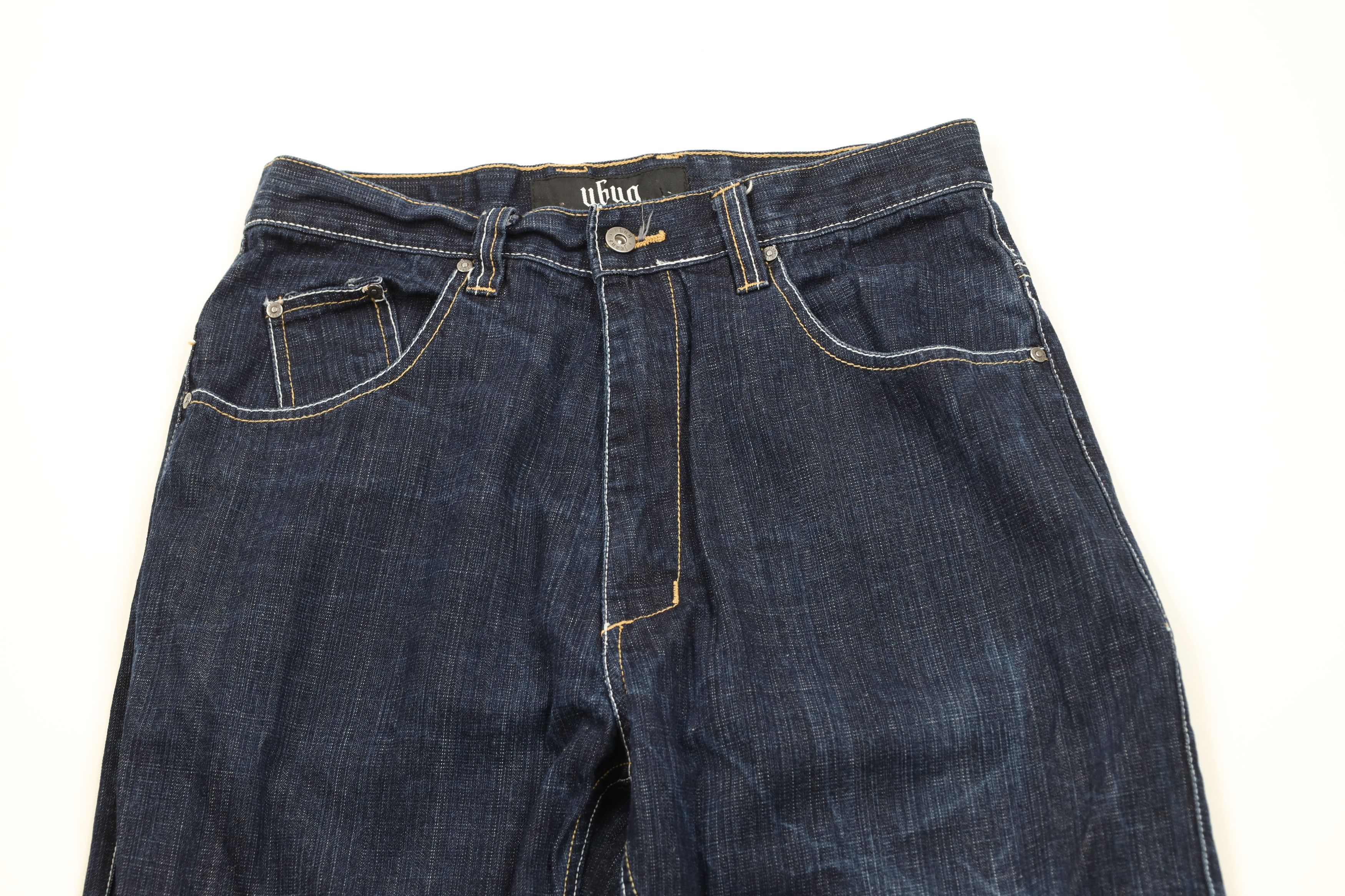 Vintage Vintage 90s Y2K Streetwear Baggy Wide Leg Denim Jeans Cotton Size US 32 / EU 48 - 2 Thumbnail