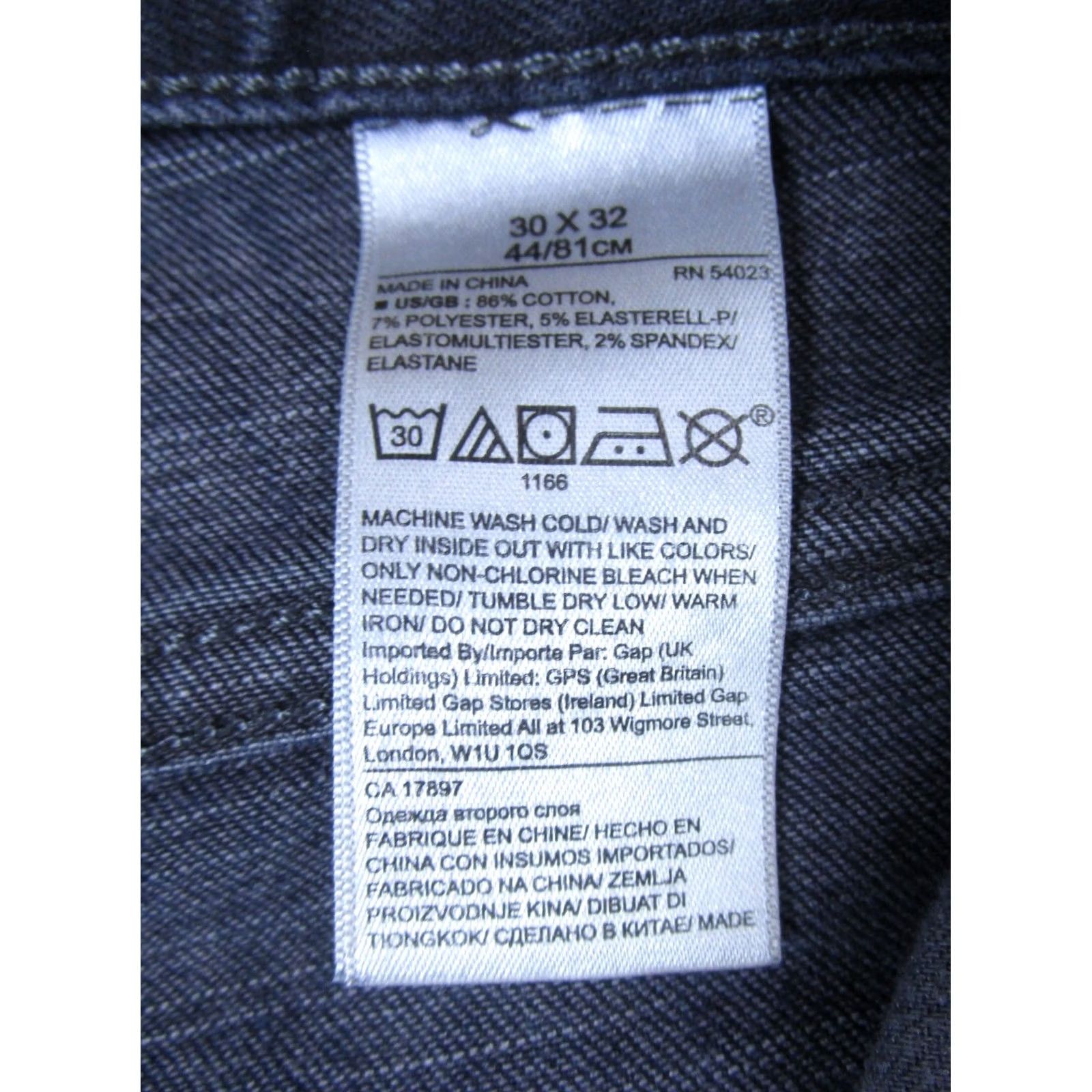 Banana Republic Jeans Men Slim Fit Blue Denim Pants Dark Wash