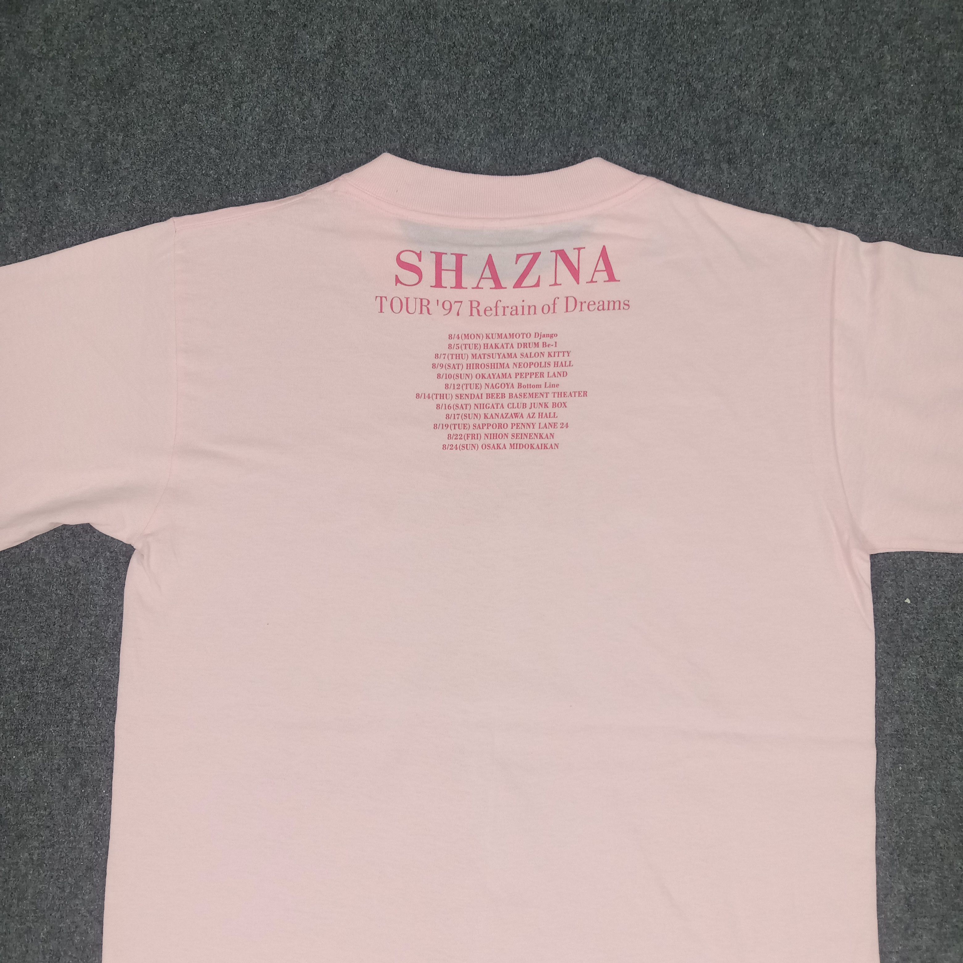 Band Tees × Vintage Shazna Japanese Rock Band Tour Tshirt Size US M / EU 48-50 / 2 - 4 Thumbnail