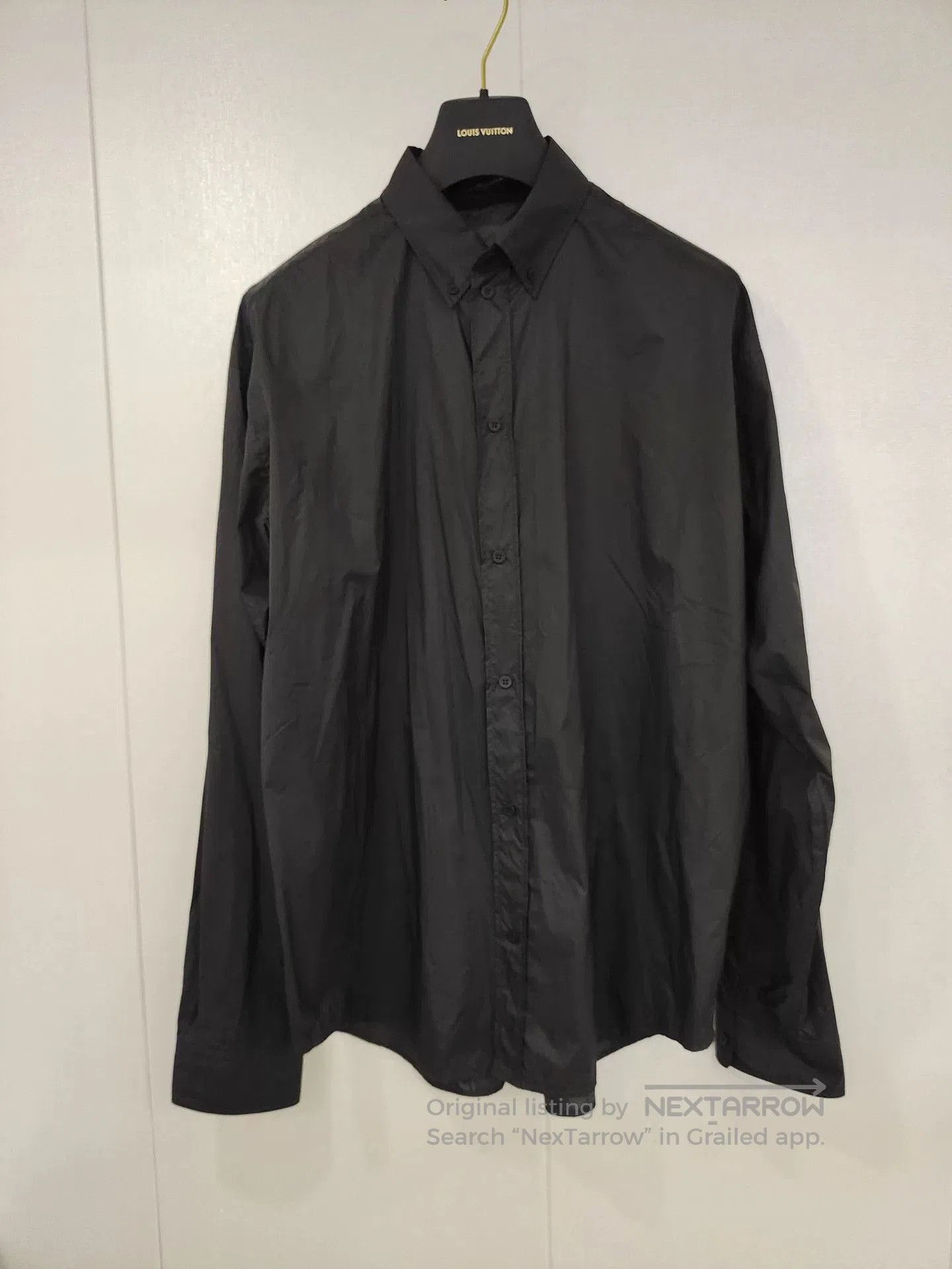 Louis Vuitton Louis Vuitton Black Long Sleeve Shirt. Size US L / EU 52-54 / 3 - 1 Thumbnail