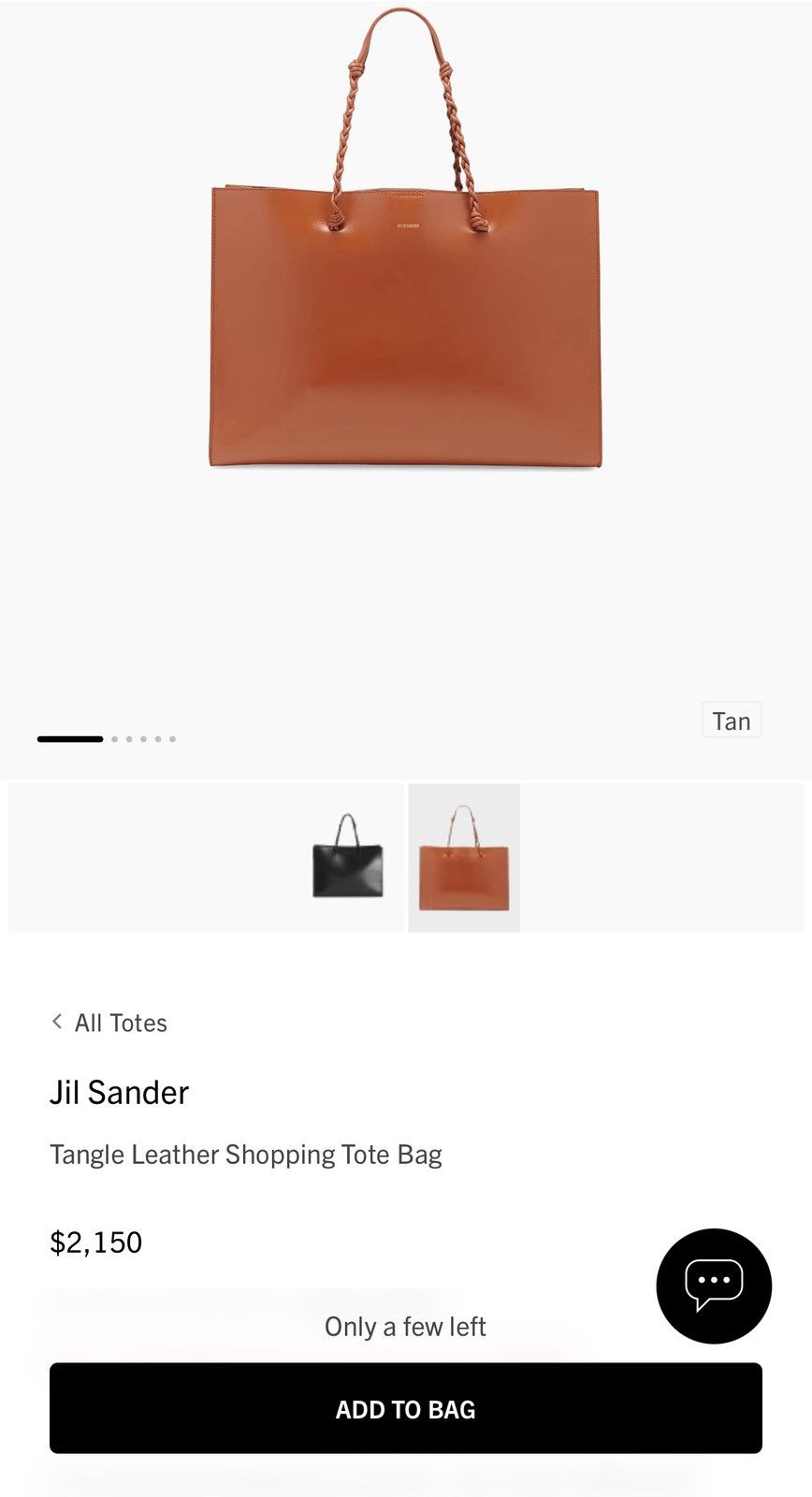 Jil Sander Jil Sander Tangle Tote Size ONE SIZE - 2 Thumbnail