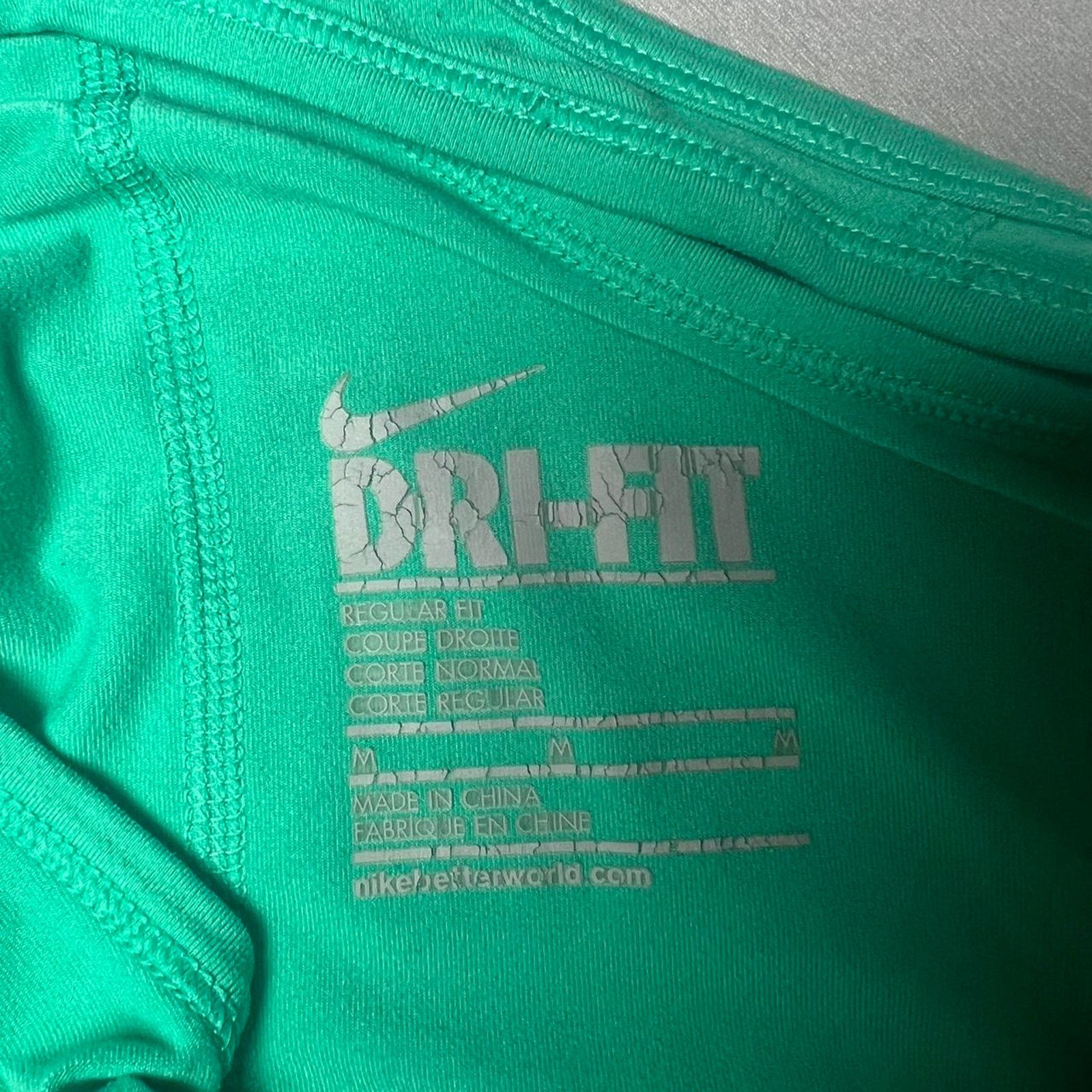 Nike Green nike dri fit tank top Size M / US 6-8 / IT 42-44 - 3 Thumbnail