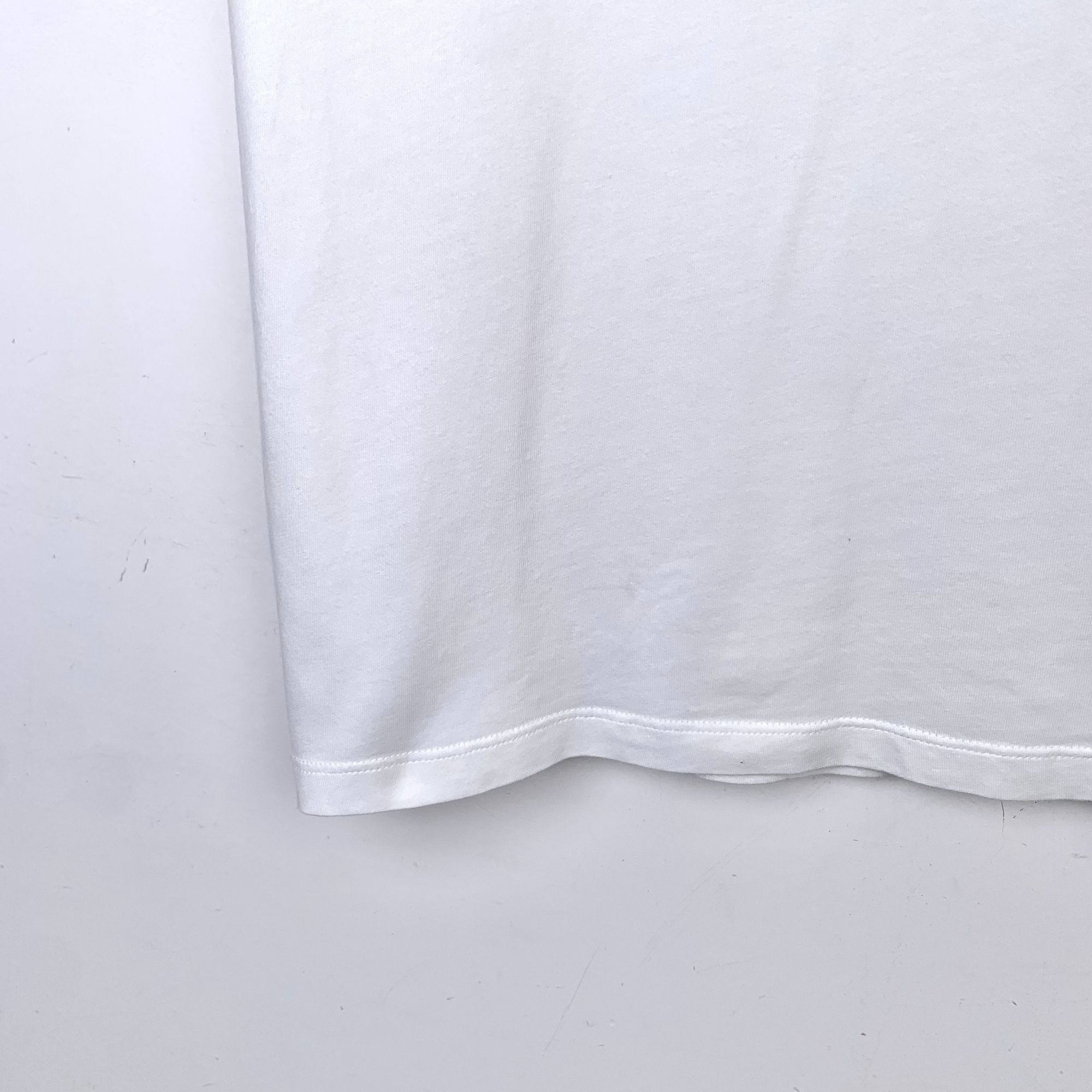 Valentino Valentino White "VLTN" Logo Cotton T-Shirt S Size Made In It Size S / US 4 / IT 40 - 7 Thumbnail