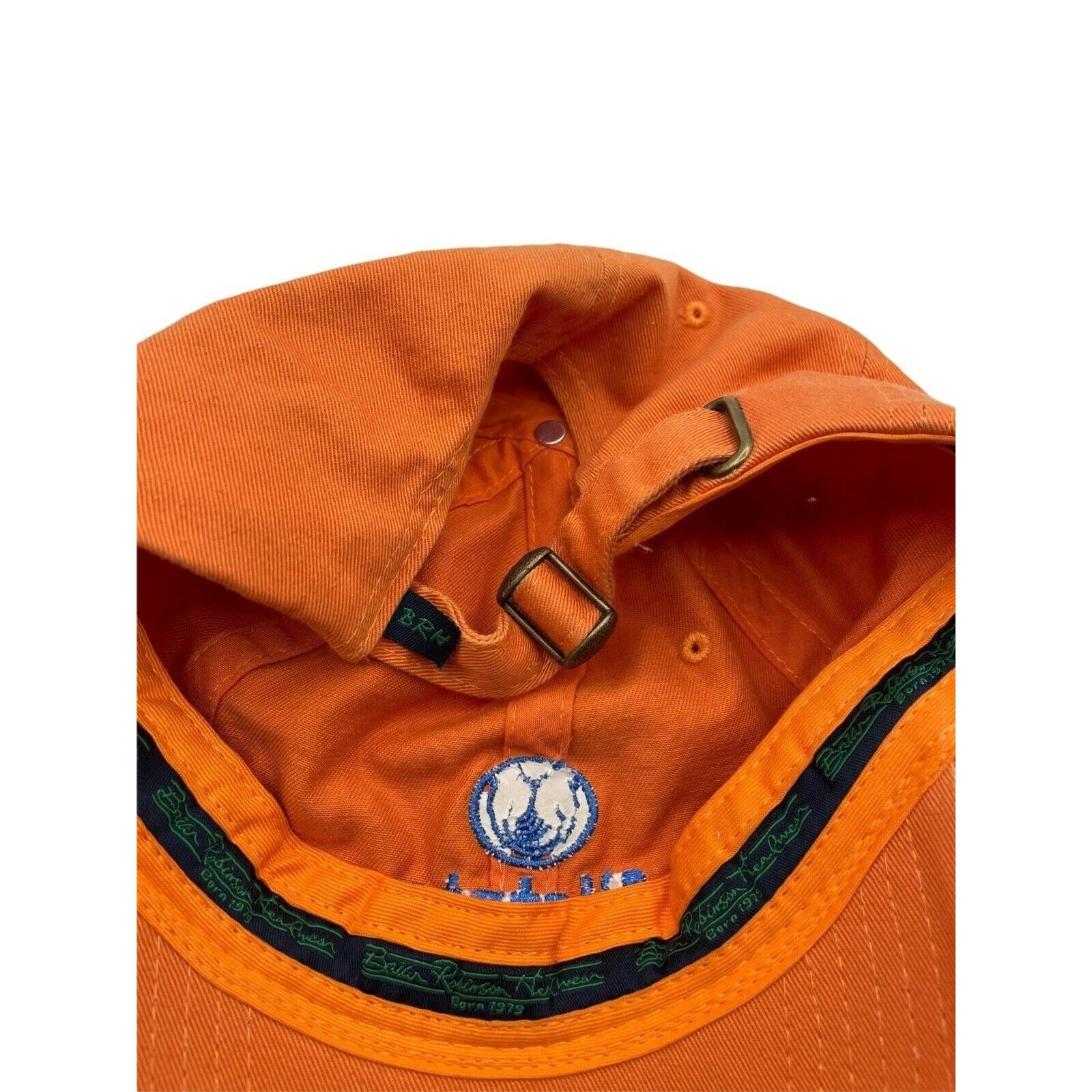 Other Allstate Good Hands Hat Orange Adjustable Canvas One Size Size ONE SIZE - 6 Thumbnail