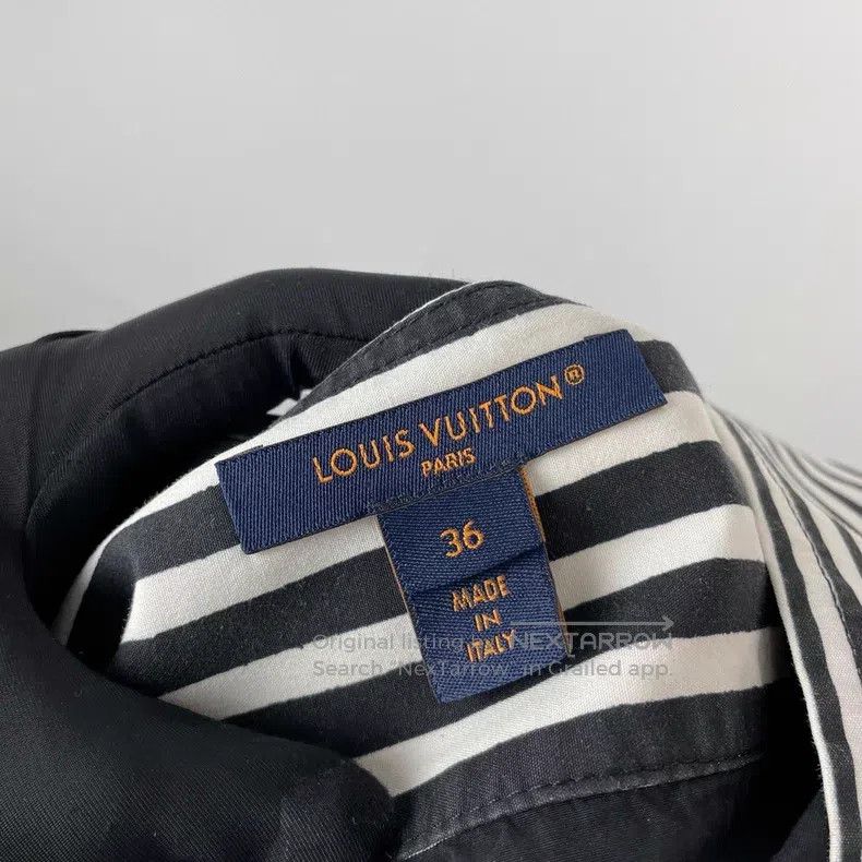 Louis Vuitton Louis Vuitton Black and white striped parquet camisole ves Size XS / US 0-2 / IT 36-38 - 7 Thumbnail