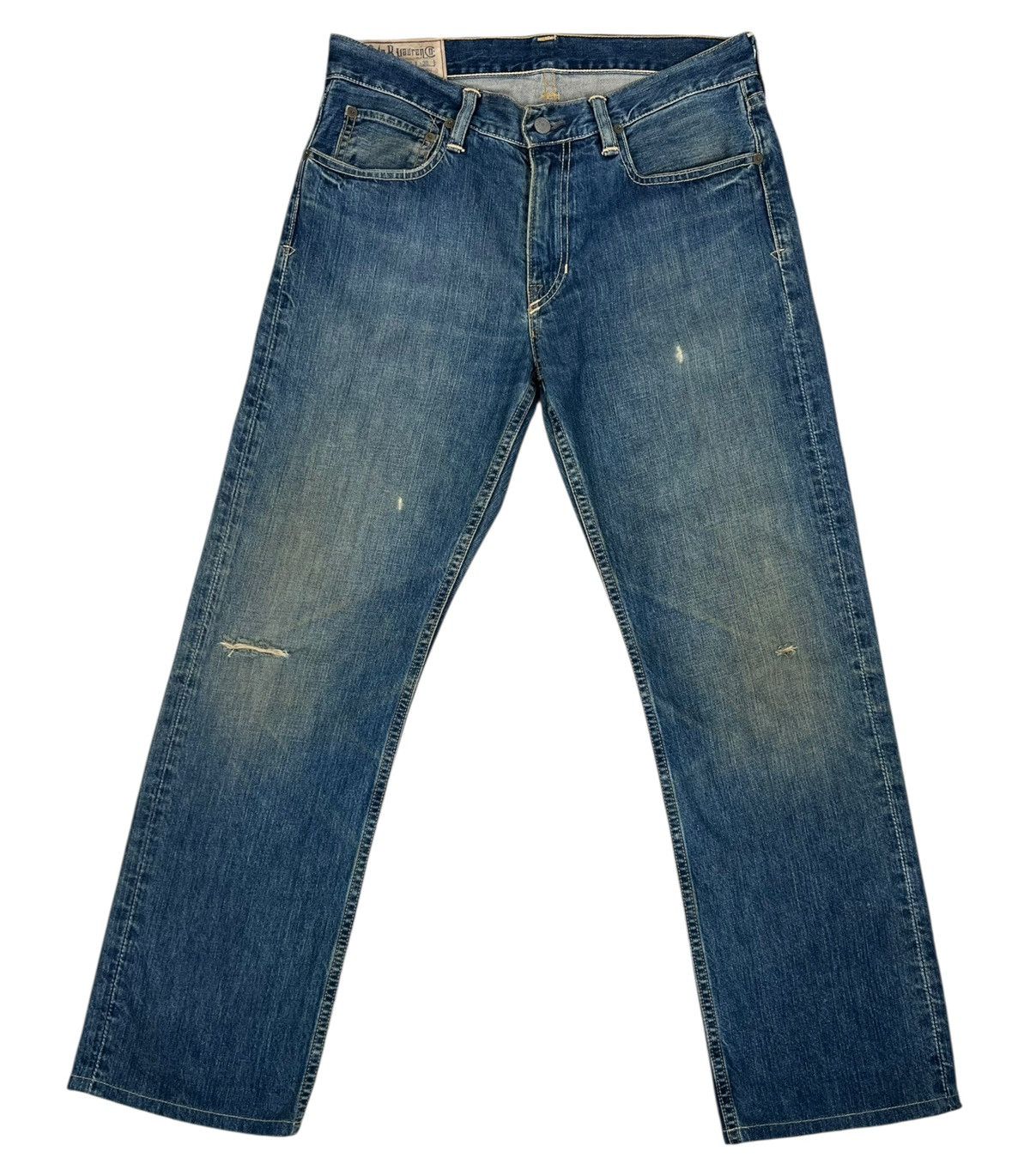 Polo Ralph Lauren Vintage Distressed Polo Ralph Lauren 867 Classic Jeans Size US 34 / EU 50 - 1 Thumbnail