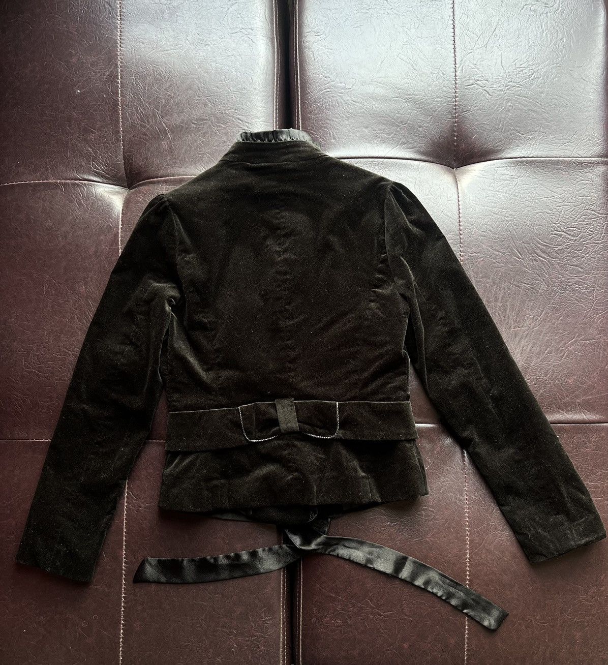 Japanese Brand Sora velvet dark brown jacket 🤎 Size S / US 4 / IT 40 - 18 Thumbnail