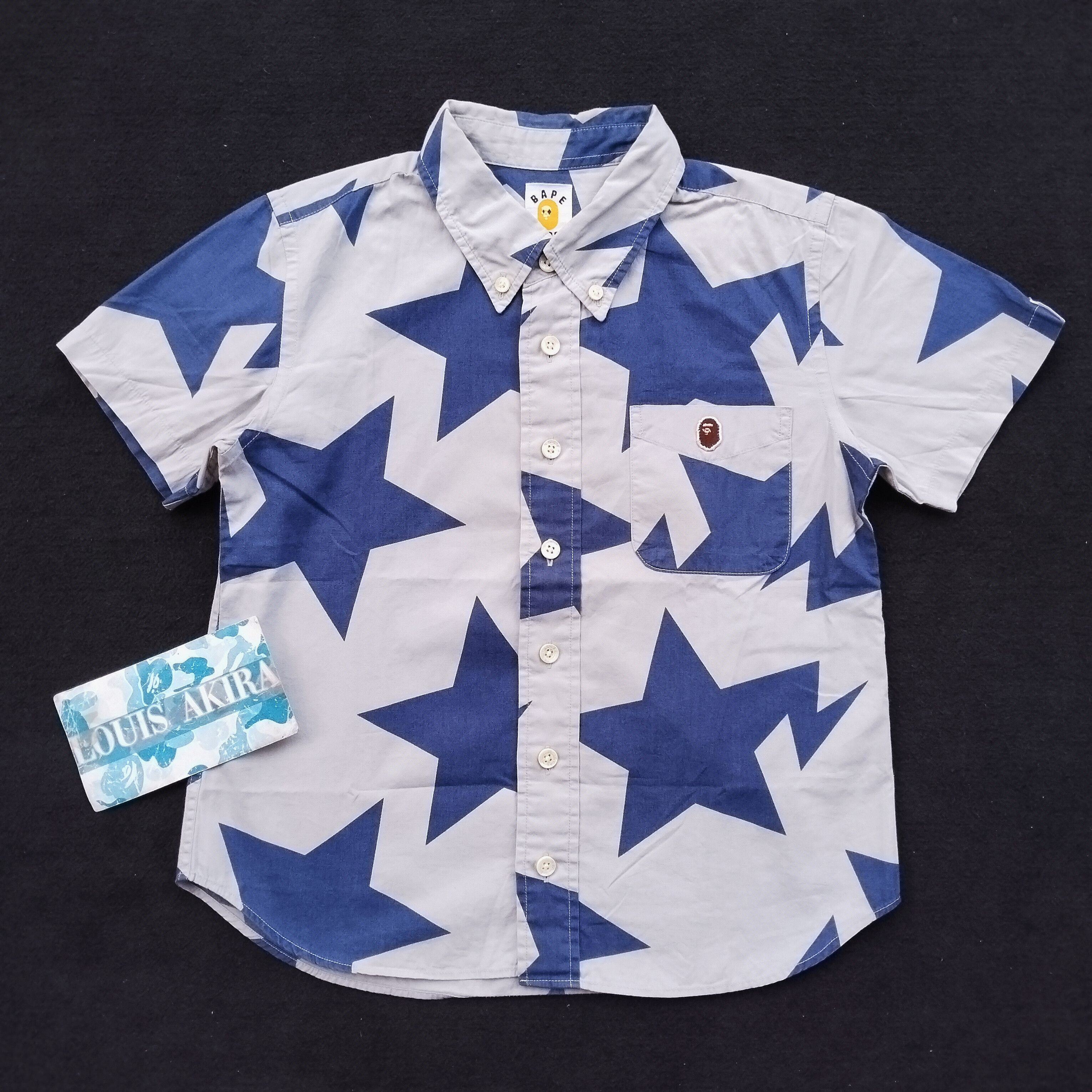 Bape 2007 Bape Sta Kids Button Down Size ONE SIZE - 1 Thumbnail