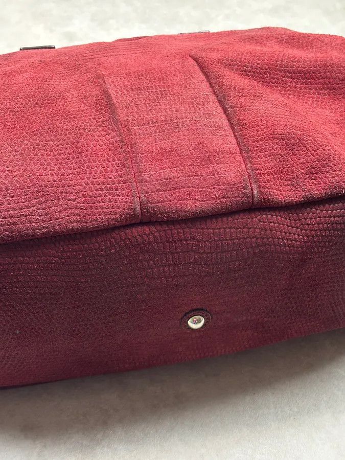 Yves Saint Laurent AW2009 Yves Saint Laurent Bordeaux Leather Handle Bag Size ONE SIZE - 11 Thumbnail