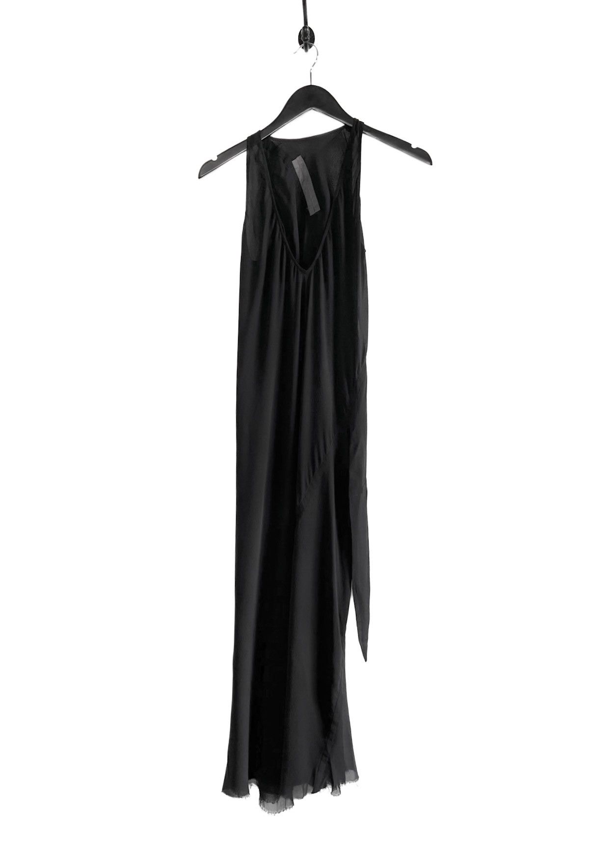 Rick Owens Rick Owens 2009 Crust Black Silk Dress Size S / US 4 / IT 40 - 1 Thumbnail