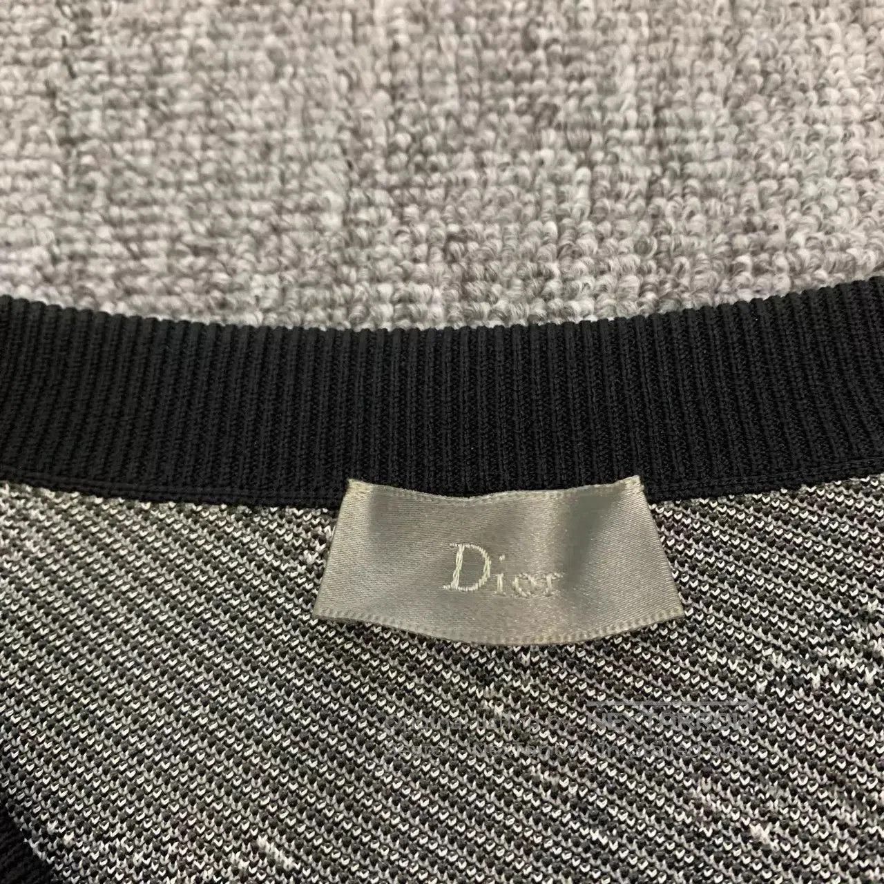 Dior Black Printed Long Sleeve Sweater. Size US L / EU 52-54 / 3 - 4 Thumbnail