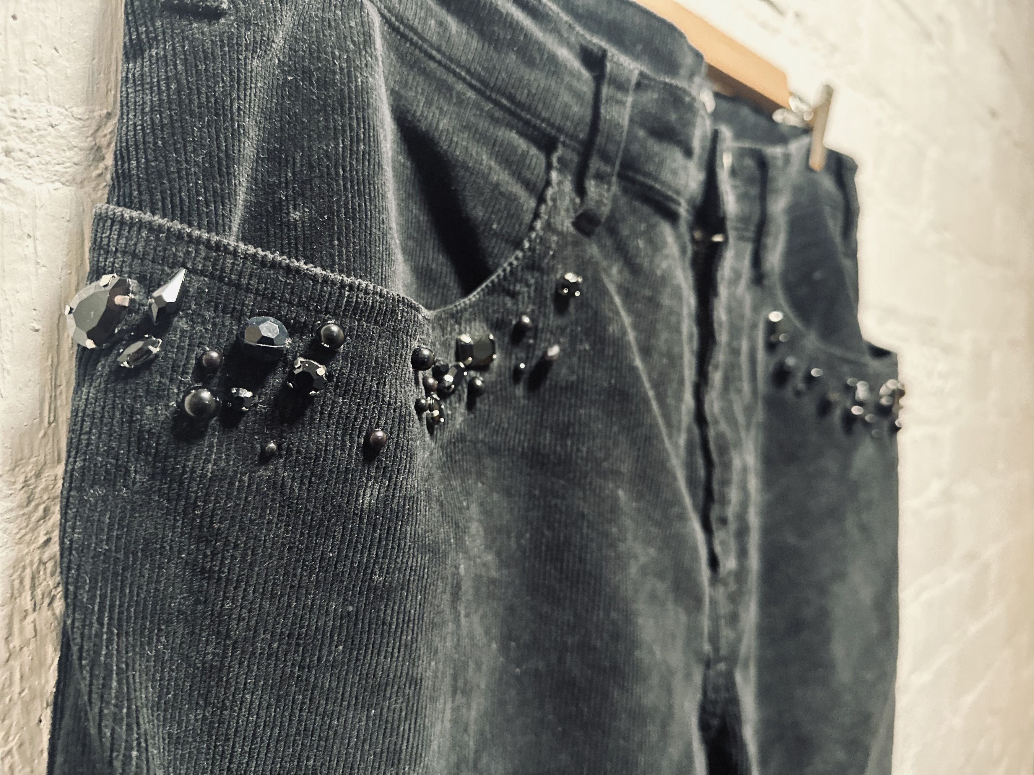 Undercover Studded cotton corduroy slim pants Size US 34 / EU 50 - 4 Thumbnail