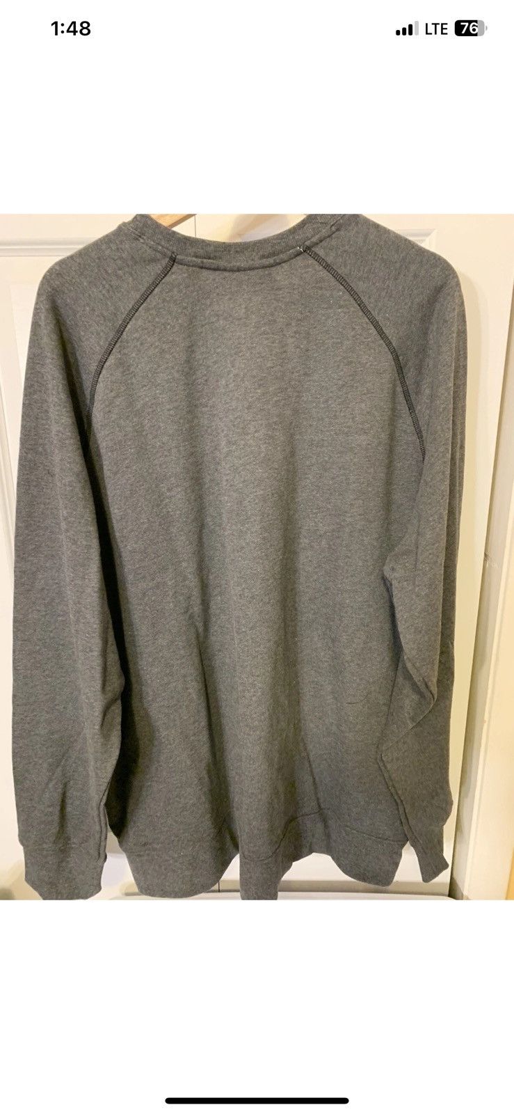 Reebok New Reebok Men’s Sz XXXL Cruise Control Crew Sweatshirt Gray Size US XXL / EU 58 / 5 - 7 Thumbnail