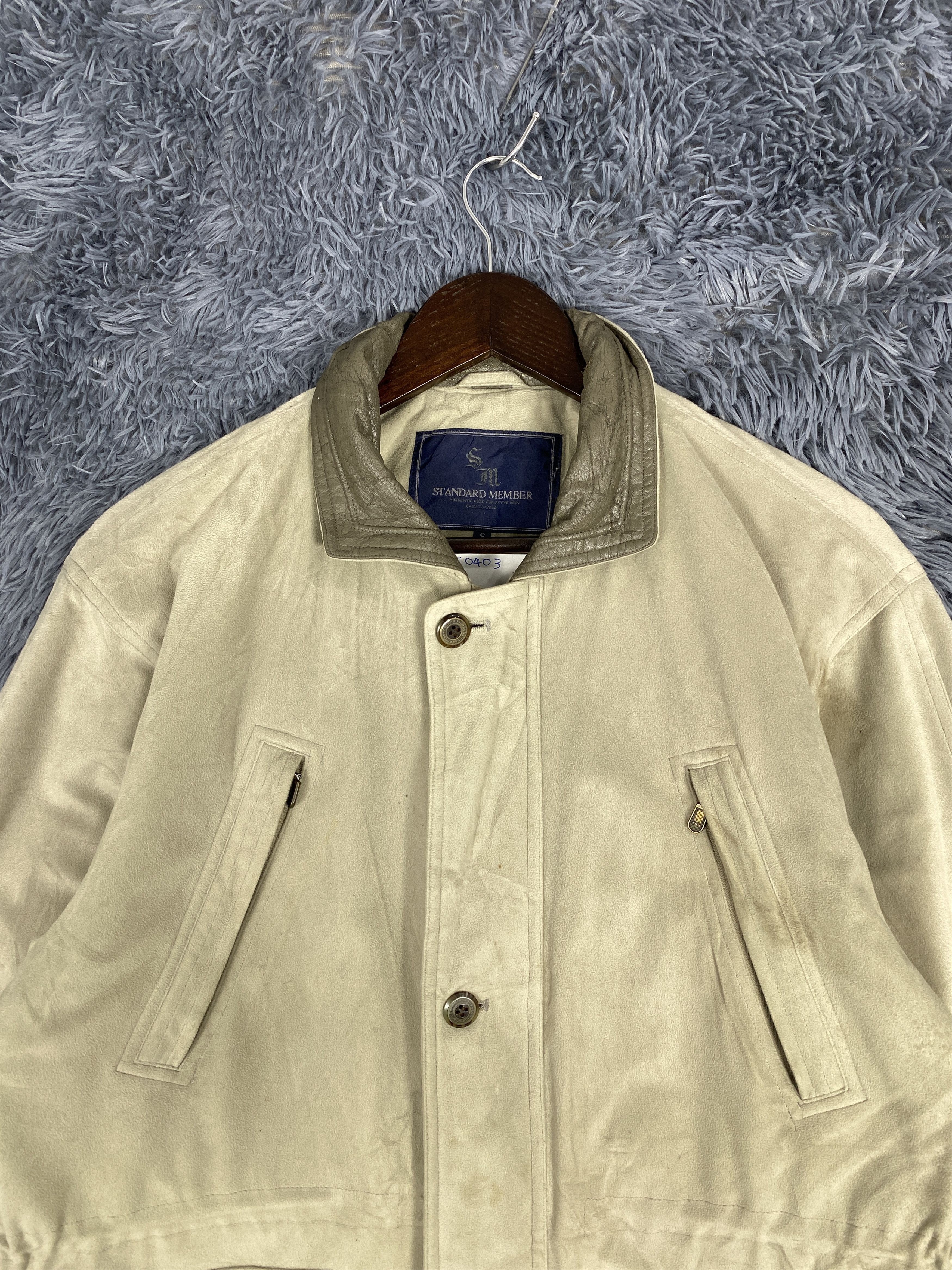 Japanese Brand Vintage Standard Member Multi Pocket Duck Canvas Jacket Size US S / EU 44-46 / 1 - 2 Thumbnail