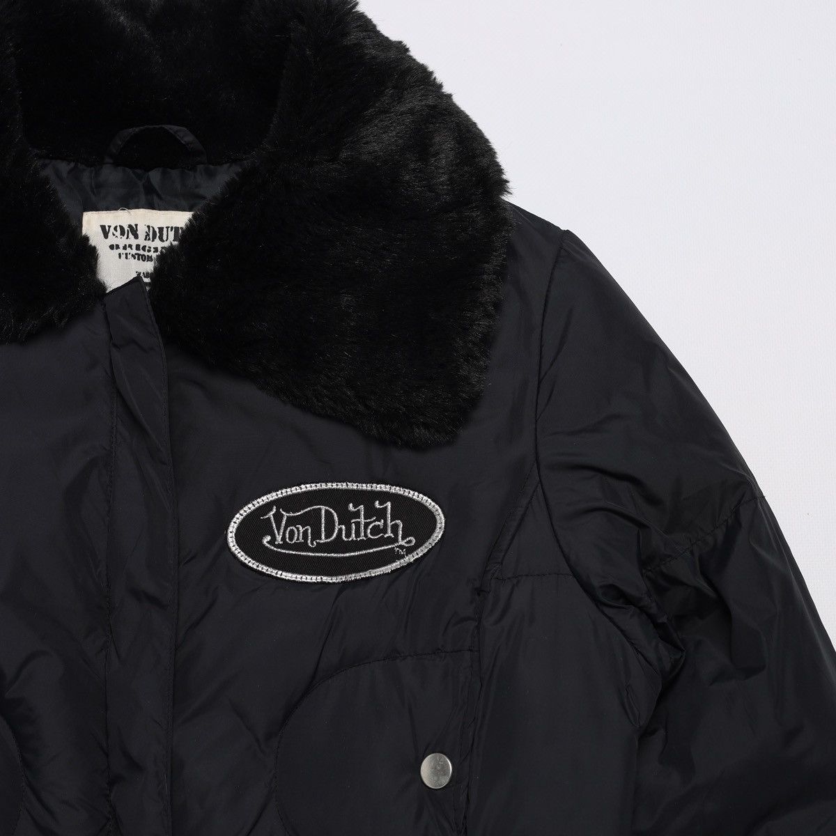 Von Dutch Von Dutch Puffer Jacket Navy Logo Size S / US 4 / IT 40 - 5 Thumbnail