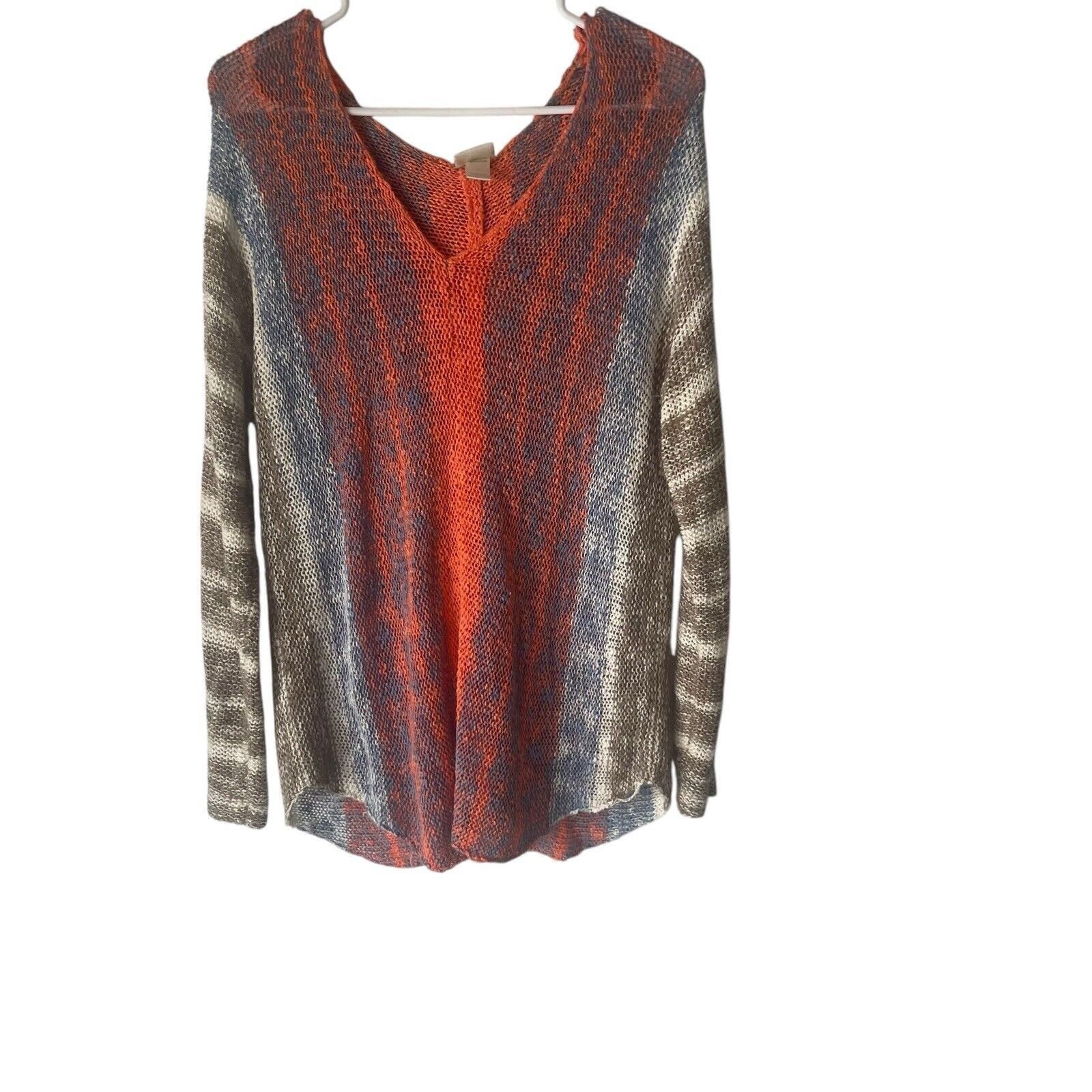 Other The Buckle Day Trip Rainbow Open Knit Oversized Sweater Size M / US 6-8 / IT 42-44 - 1 Thumbnail