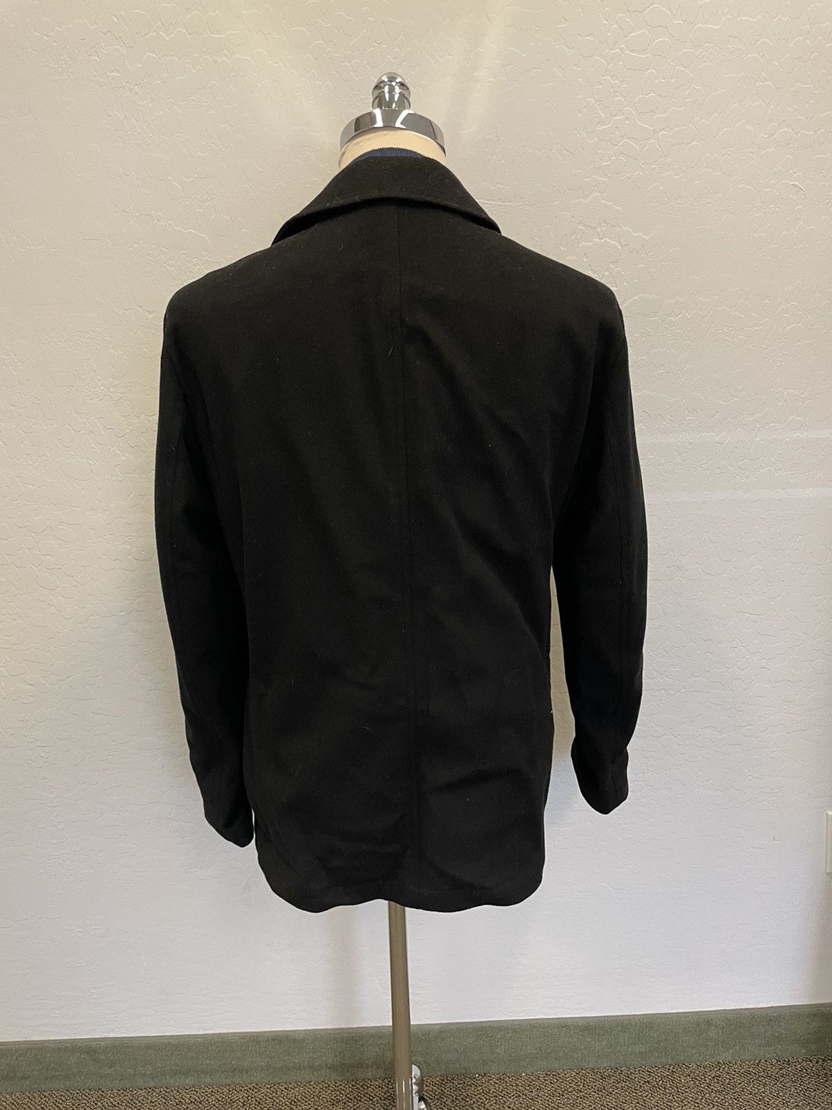 Hugo Boss Melton Wool & Cashmere Chess Jacket Size US M / EU 48-50 / 2 - 5 Thumbnail