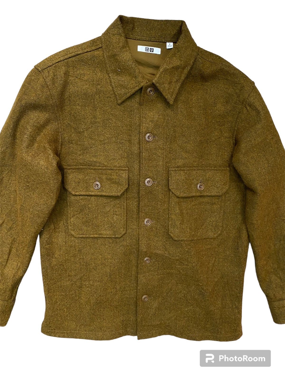 Undercover × Uniqlo Undercover Double Pocket Wool Shirts Size US M / EU 48-50 / 2 - 1 Thumbnail