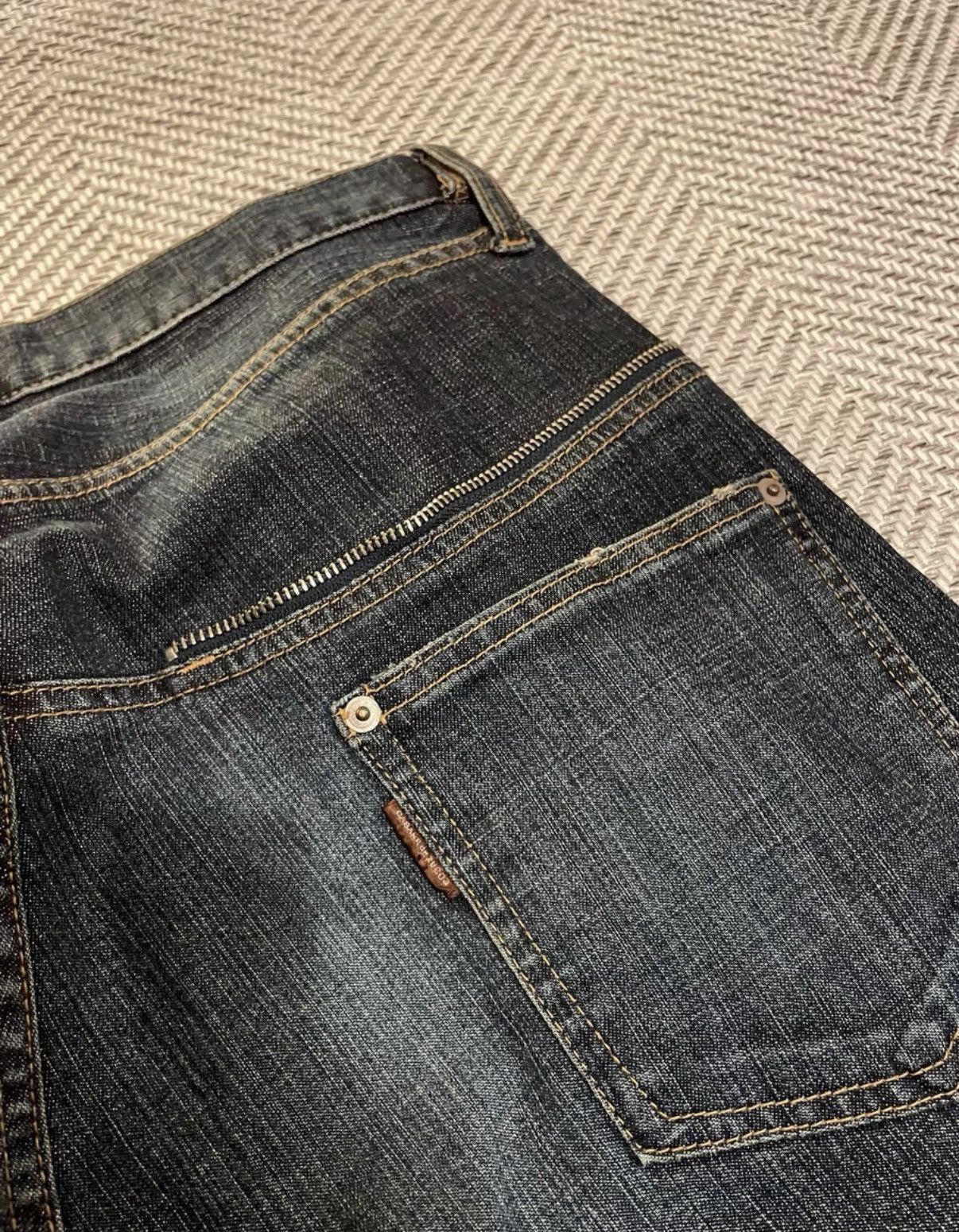 CABANE de ZUCCa Cabane de Zucca Archive Placket Multi-Button Jeans K24 Size US 34 / EU 50 - 8 Thumbnail