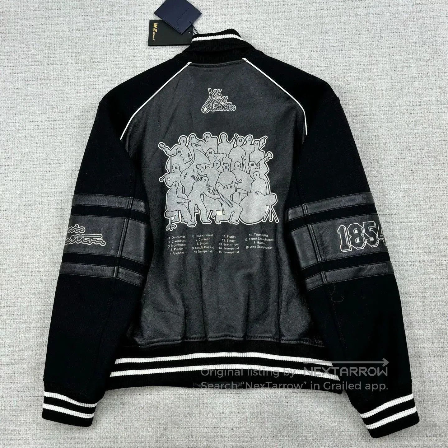 Louis Vuitton Louis Vuitton SS23 Logo Stripe Varsity Jacket. Size US L / EU 52-54 / 3 - 3 Thumbnail