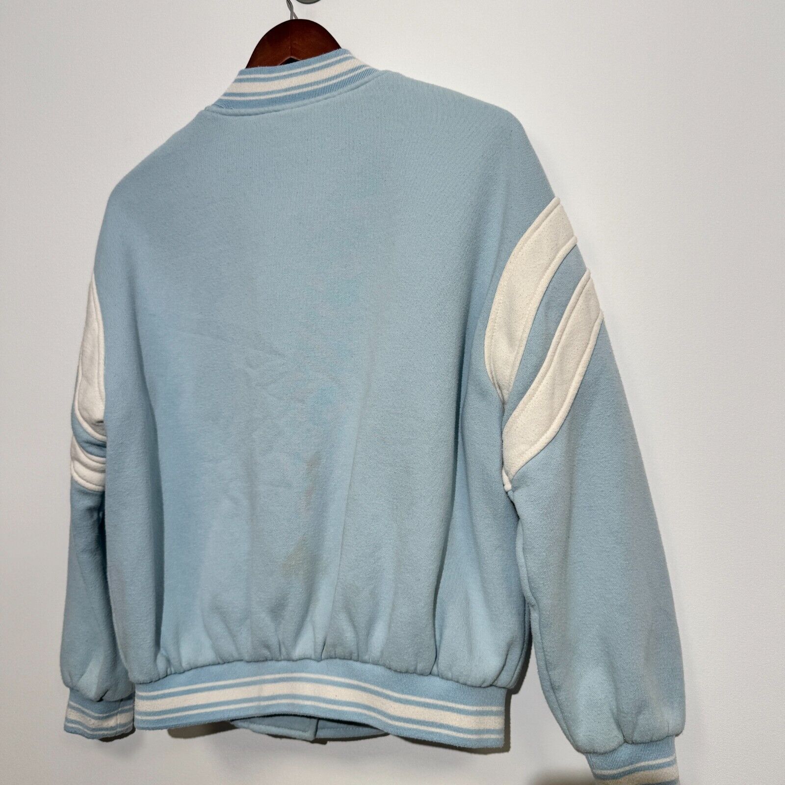 Vintage Vintage Unisex Baby Blue Cotton Jacket Size S Regular Fit Size US S / EU 44-46 / 1 - 9 Thumbnail