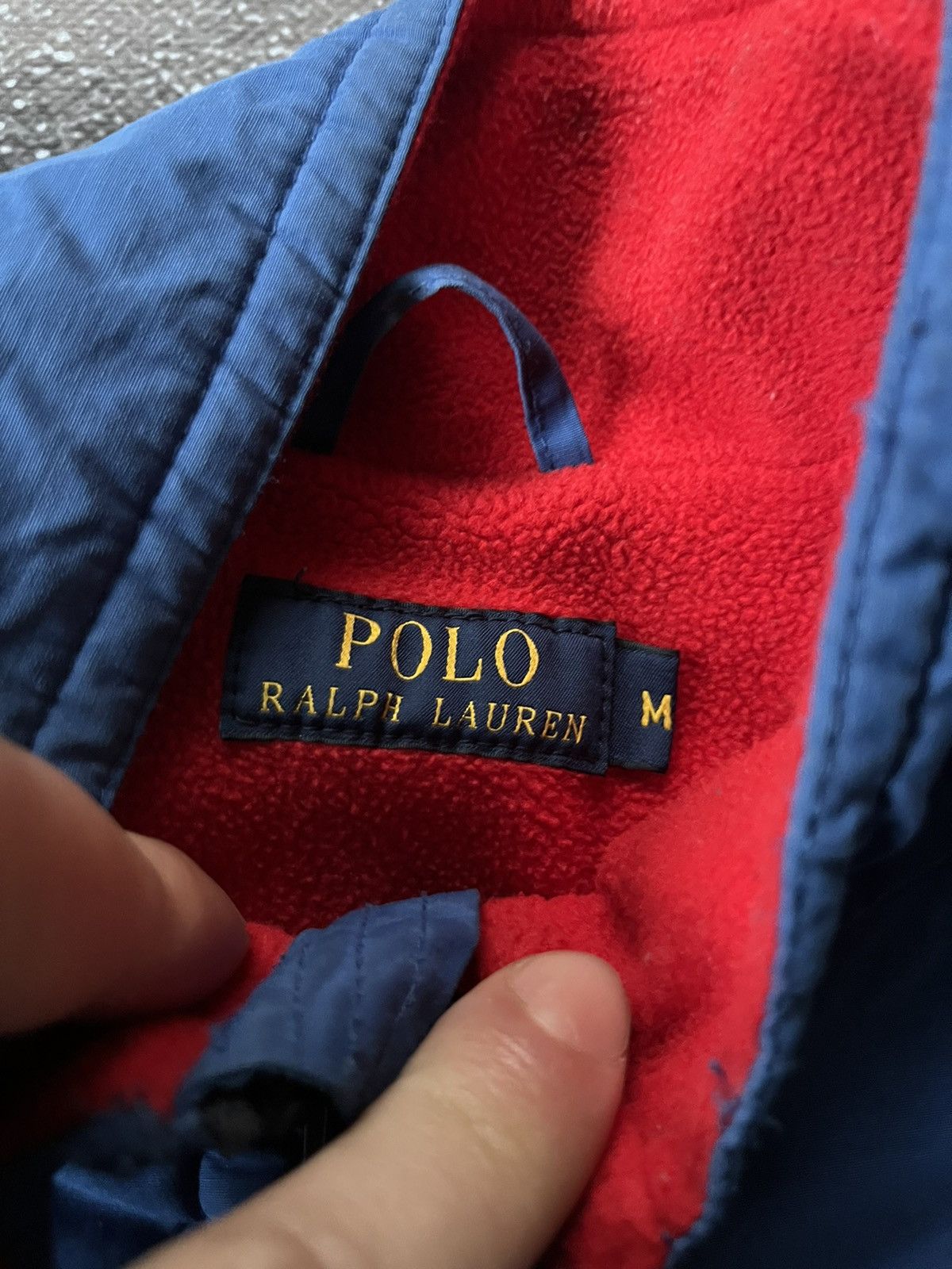 Polo Ralph Lauren Vintage Polo Ralph Lauren Nylon Fleece Jacket Size US M / EU 48-50 / 2 - 12 Thumbnail