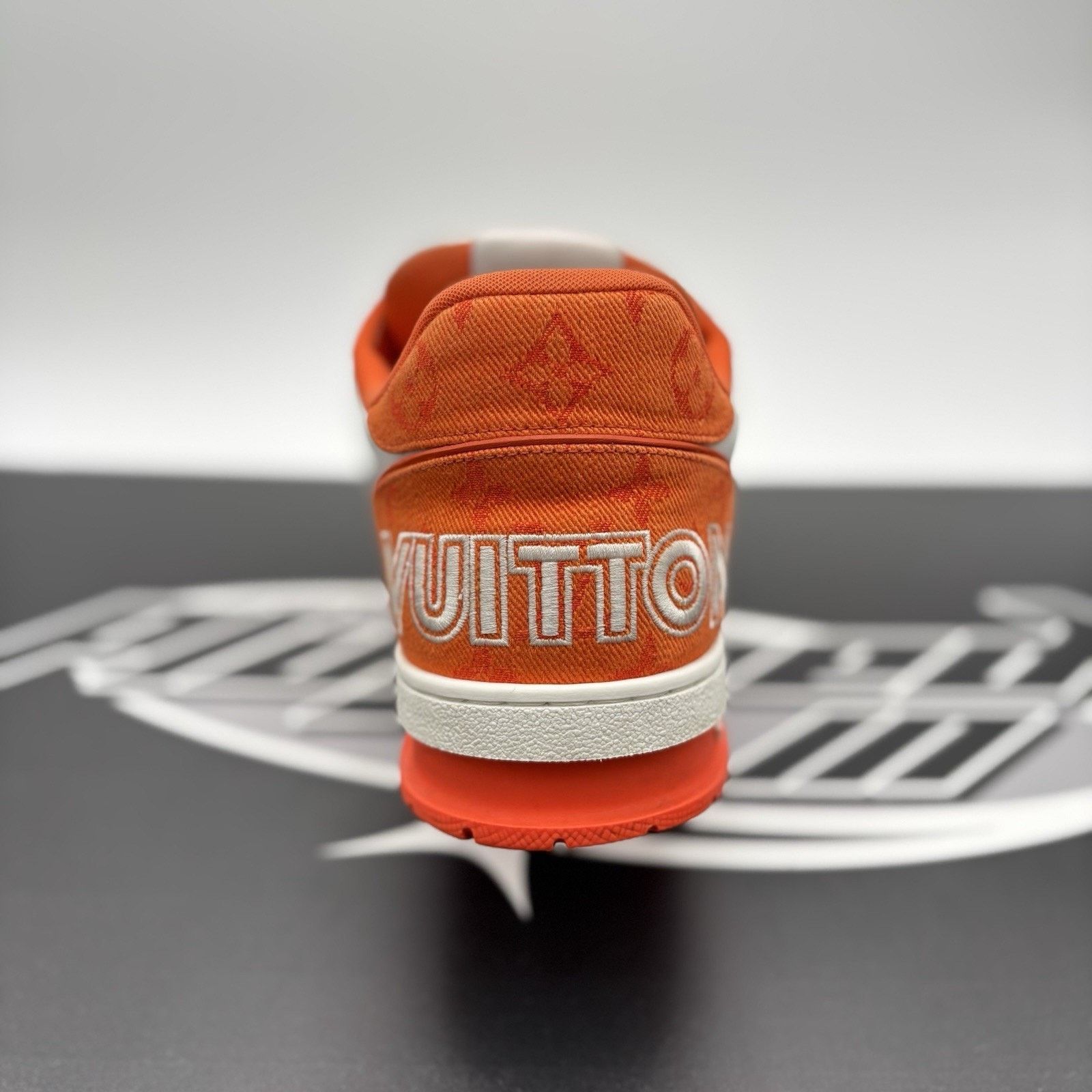 Louis Vuitton Louis Vuitton Trainer Strap ' Orange ' | GREAT CONDITION! Size US 10.5 / EU 43-44 - 3 Thumbnail