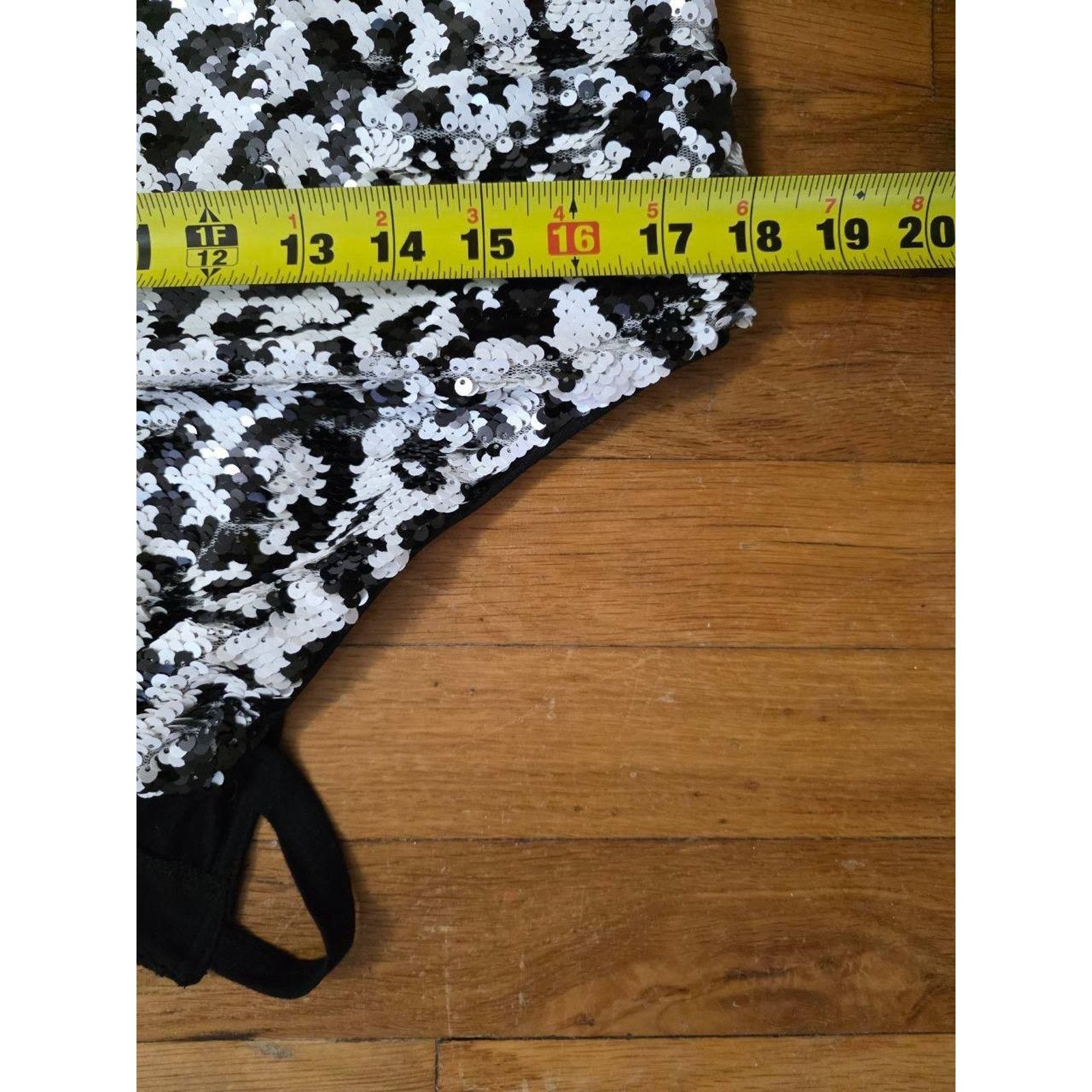 & Other Stories INC International Concepts Sequin Halter Tank Large A001347 Size L / US 10 / IT 46 - 9 Thumbnail
