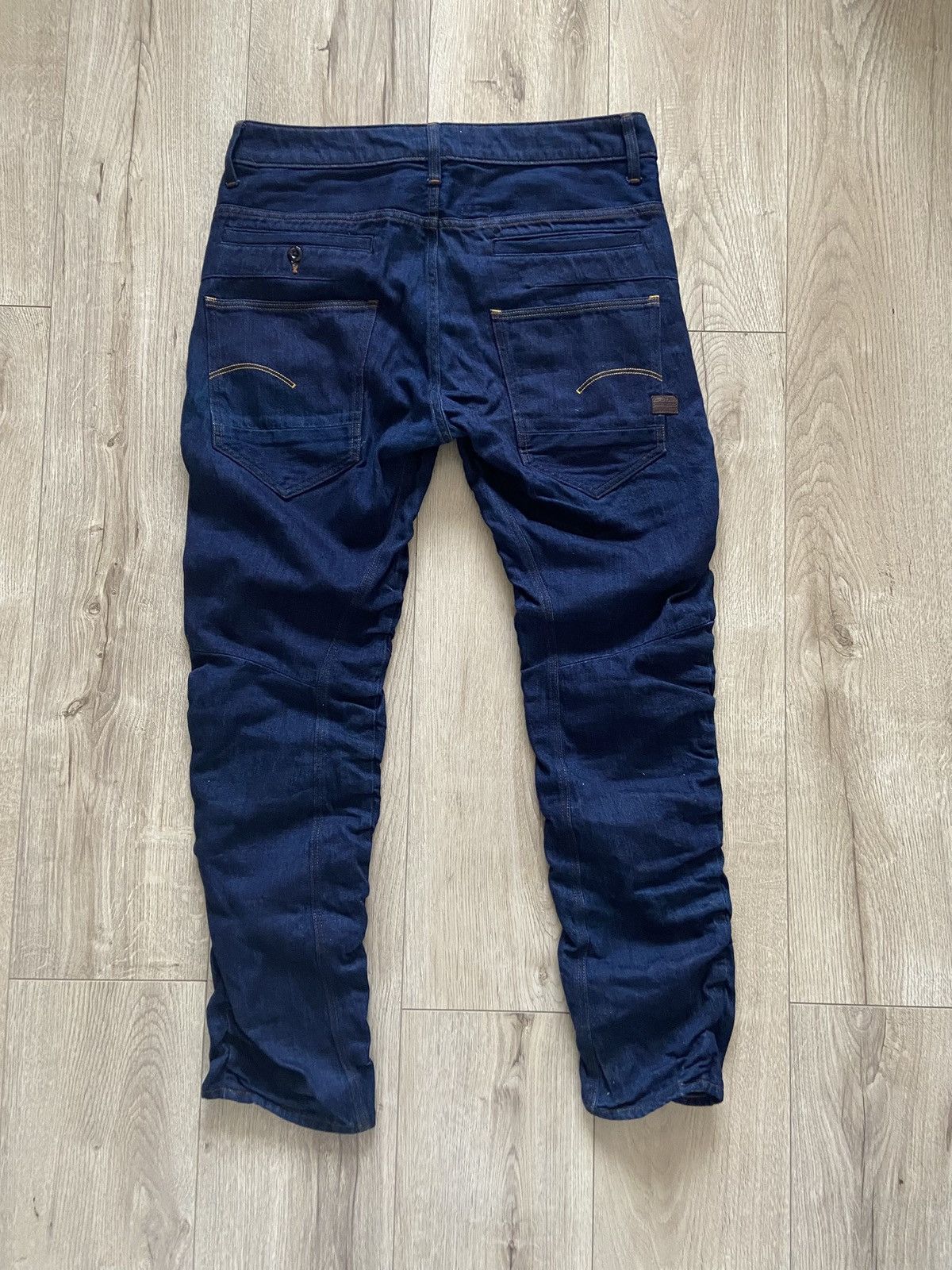 G-Star G-Star Straight Tapered Jeans Size US 33 - 2 Thumbnail