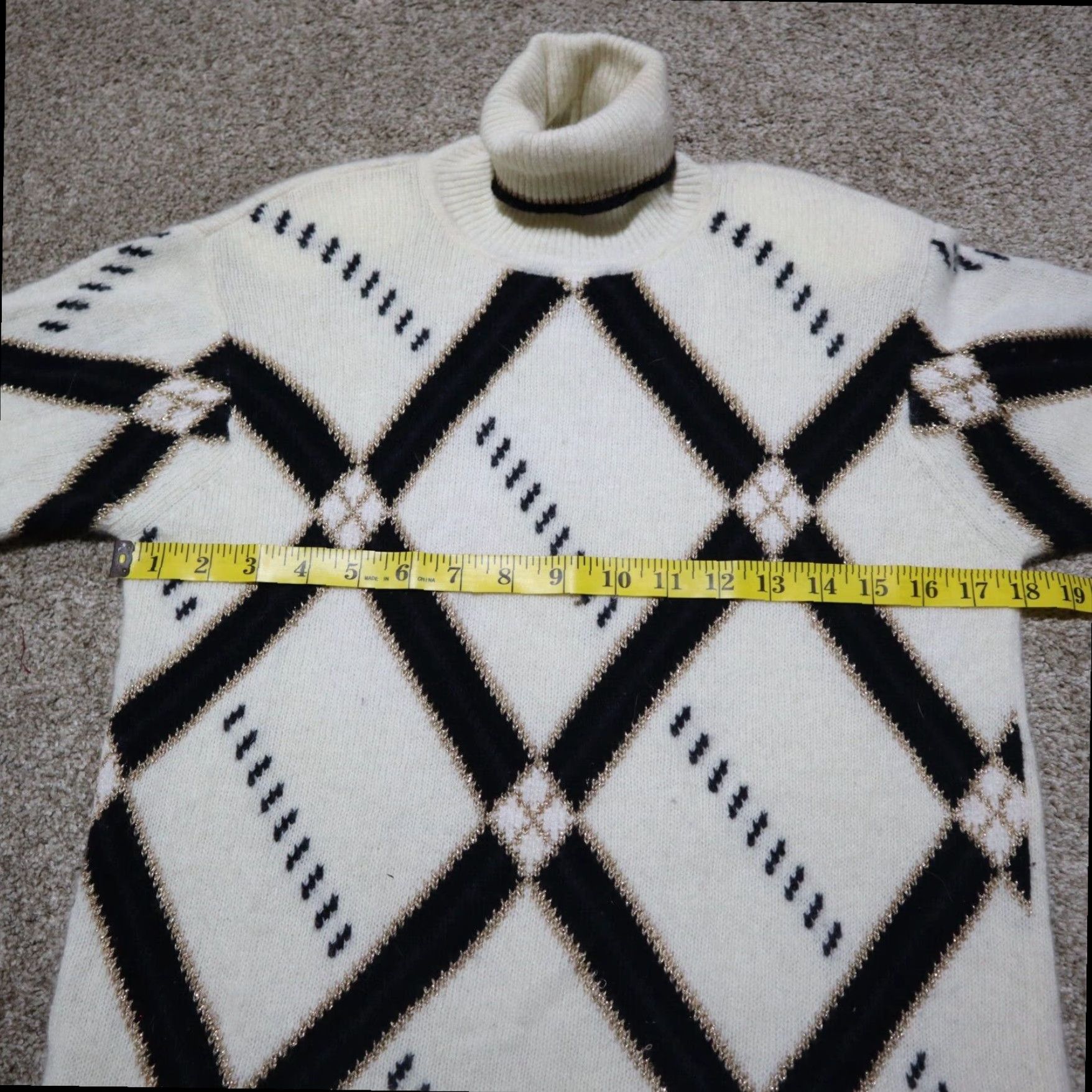 Vintage Jeanne Pierre Orange Pullover Sweater Women's Medium 3/4 Sleeve Size M / US 6-8 / IT 42-44 - 5 Thumbnail