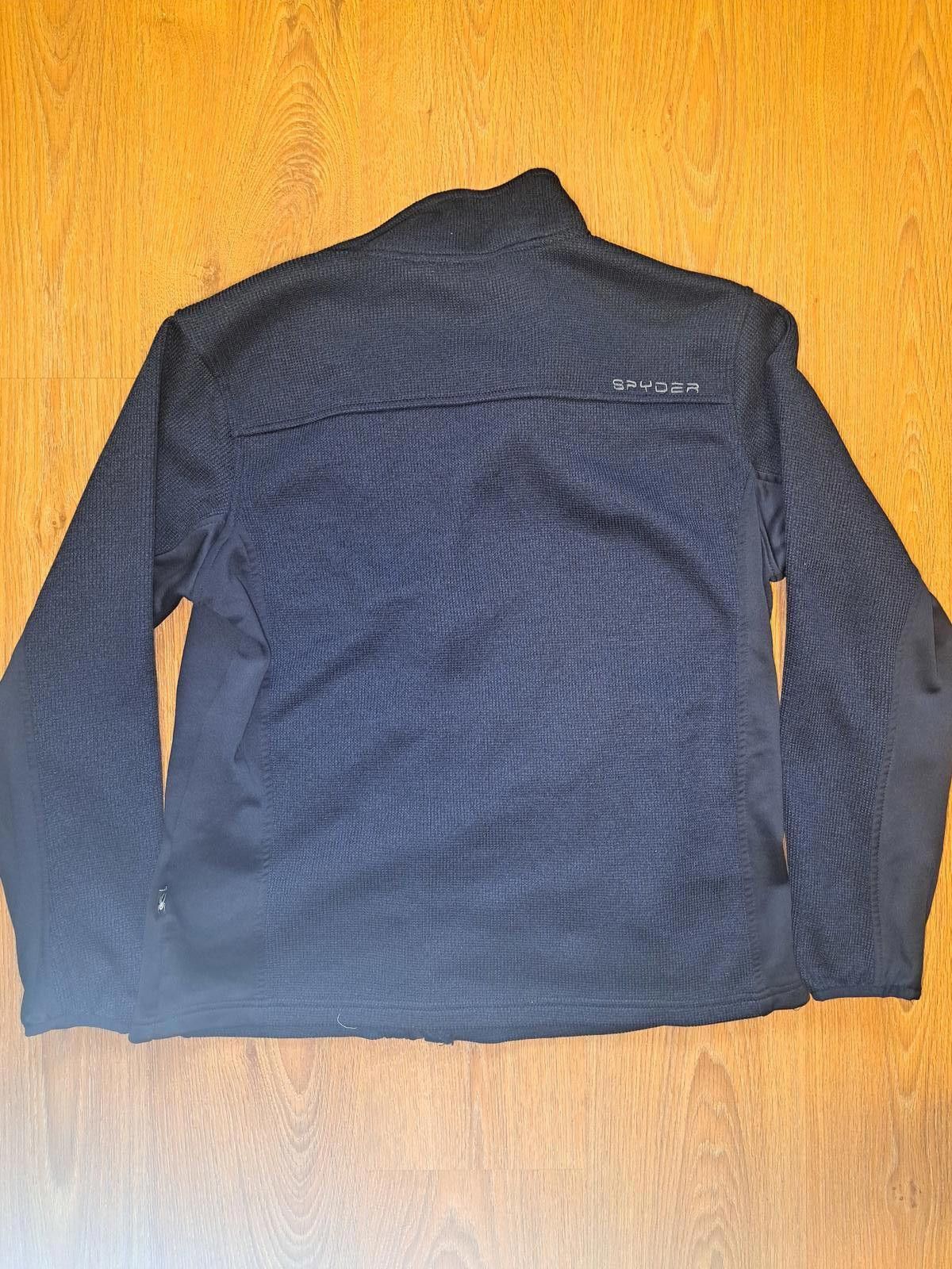 Spyder Spyder Fleece Jacket Mens Large Navy Blue Full Zip Size US L / EU 52-54 / 3 - 8 Thumbnail