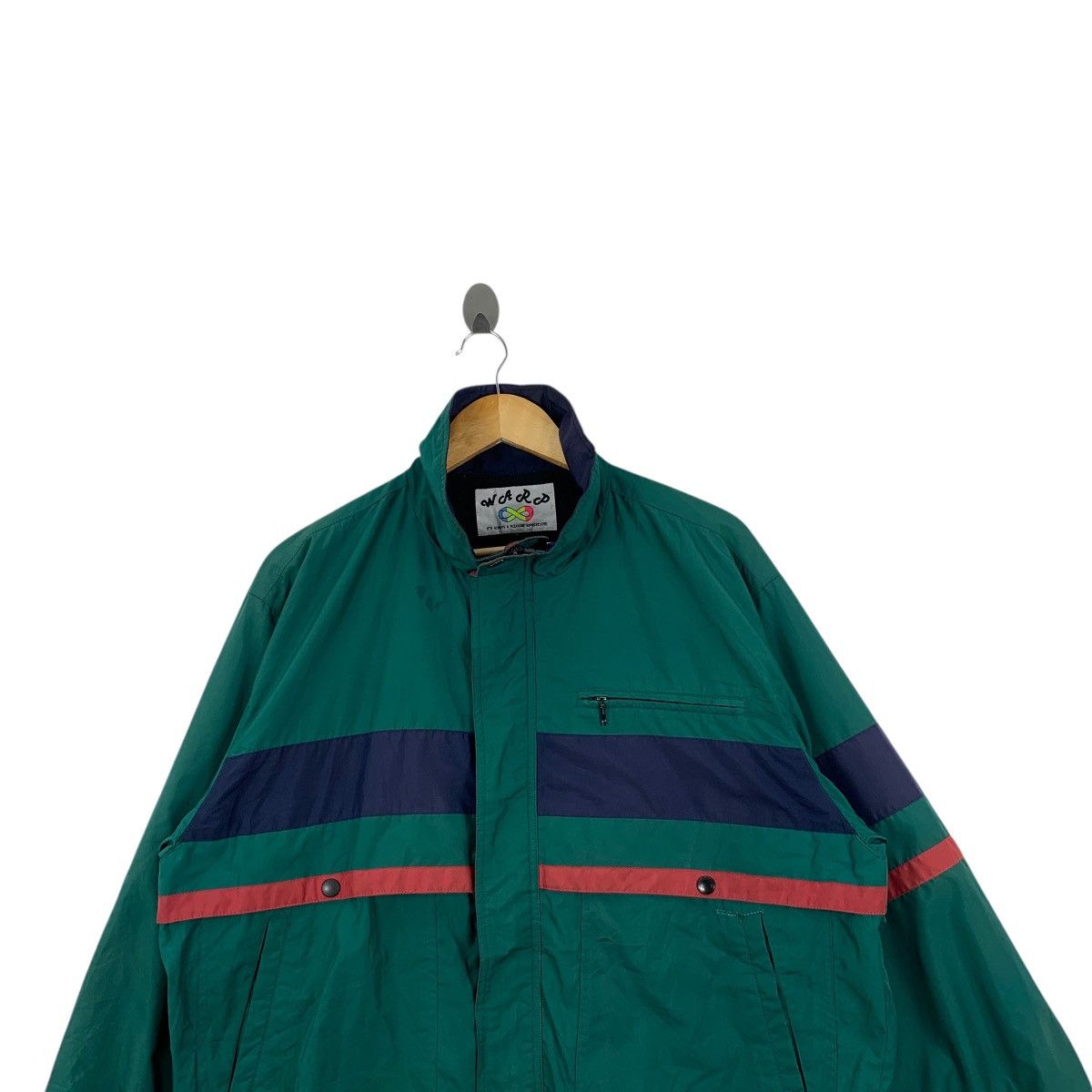 Vintage Vintage 90s WARP INFINITY COLLECTION Classic Design Jacket Size L / US 10 / IT 46 - 2 Thumbnail