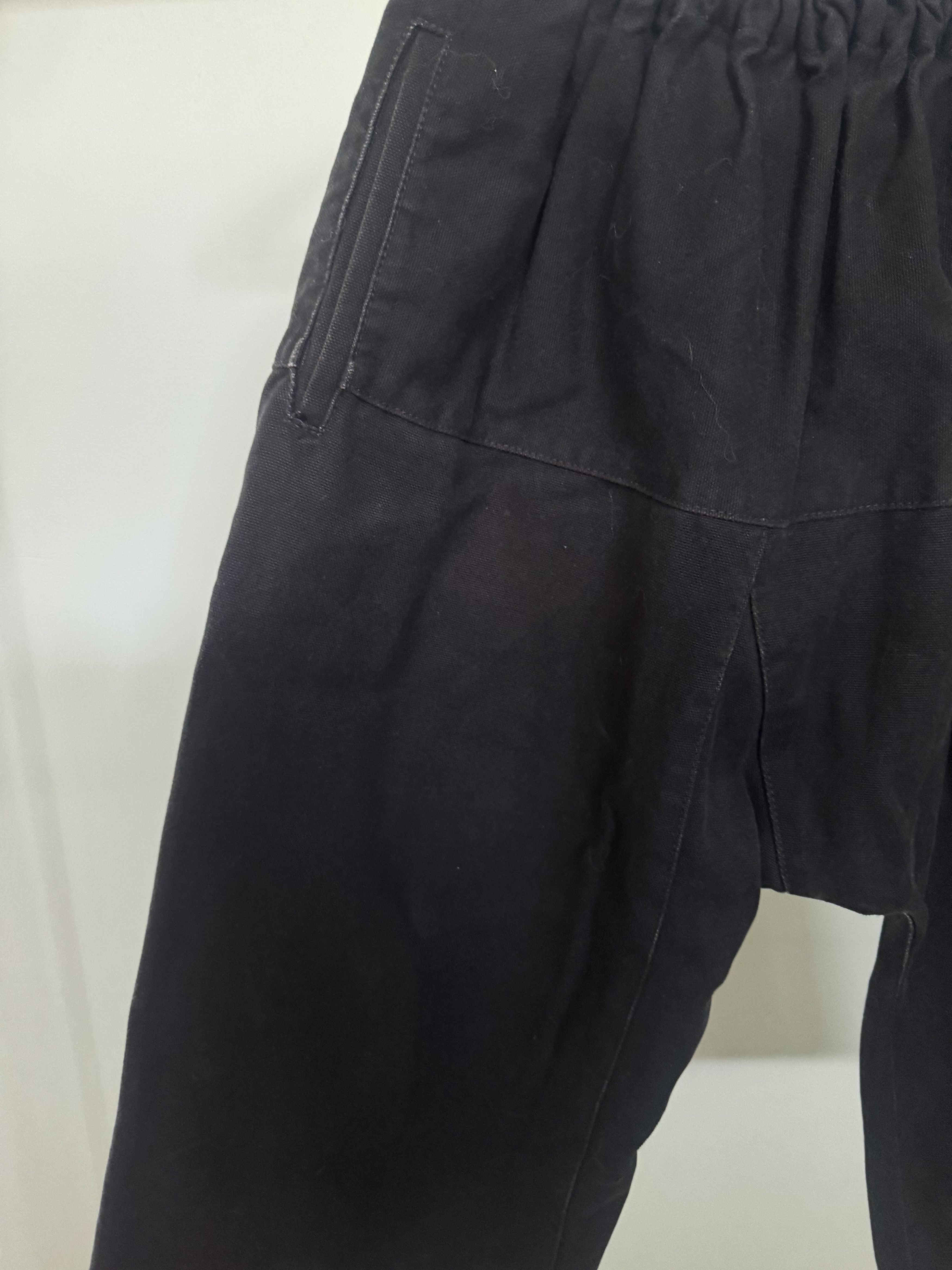 Raf Simons Black Runway Elastic Waist Cropped Pant Size US 28 / EU 44 - 7 Thumbnail