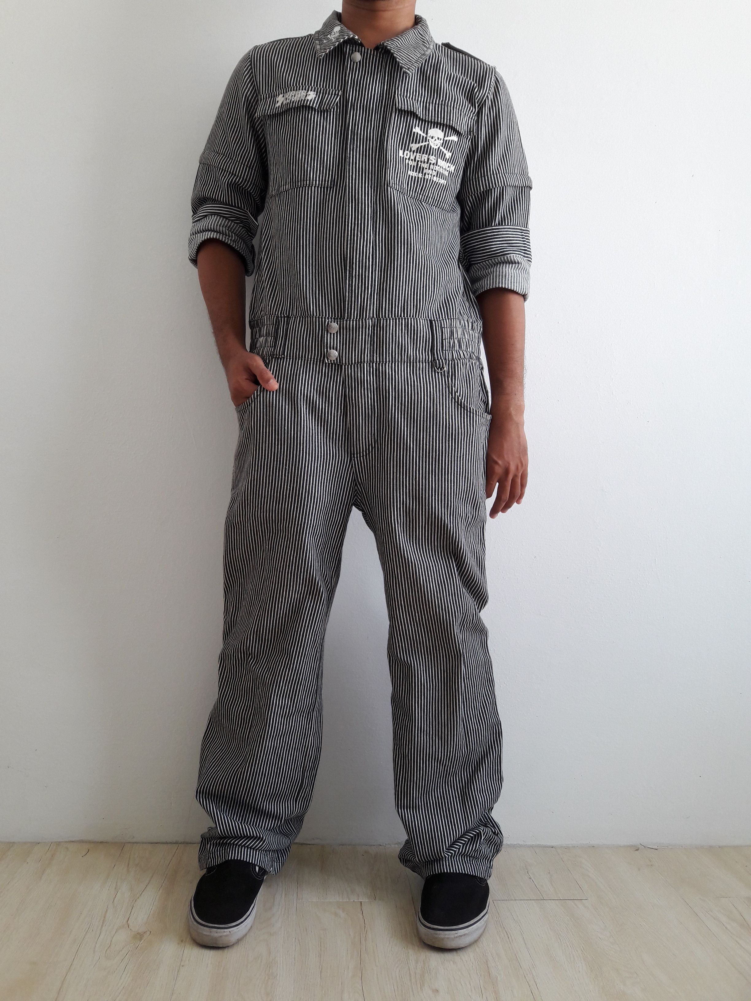 Tornado Mart ☠️ Lovers rock by super lovers punk rock overall jumpsuits Size US 30 / EU 46 - 3 Thumbnail