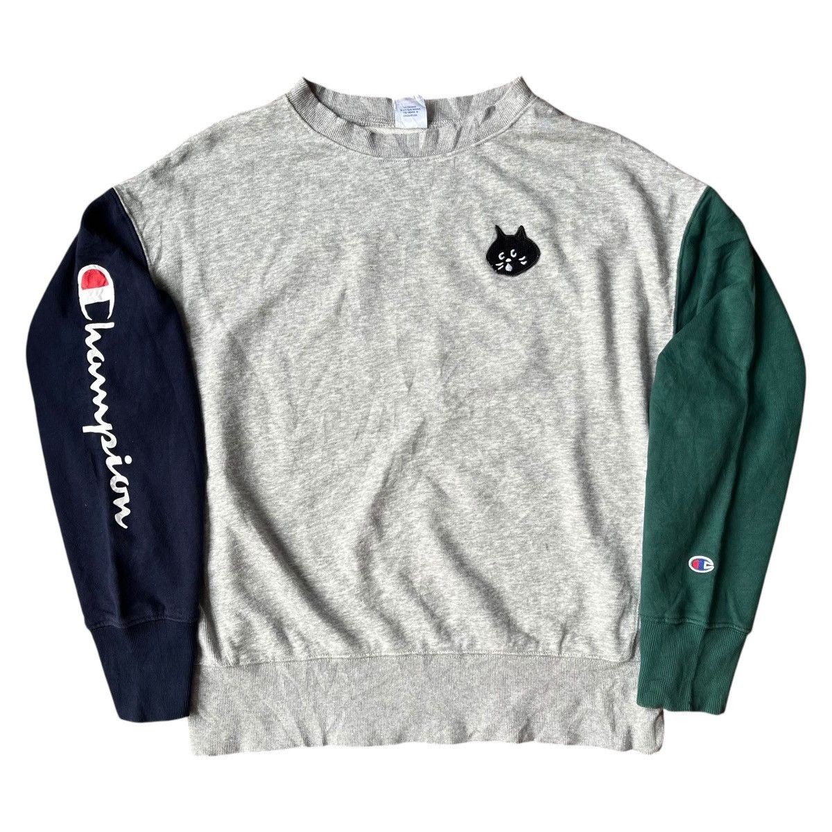 Vintage Ne-net X Champion Spellout Big Logo Sweatshirt