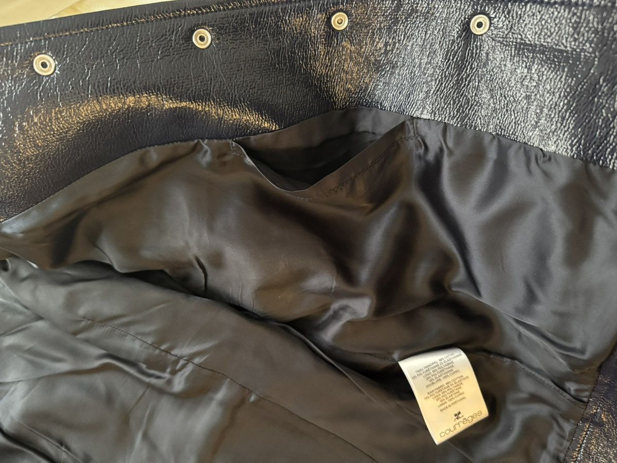 Courreges Vinyl navy/blue Courreges jacket Size US S / EU 44-46 / 1 - 7 Thumbnail